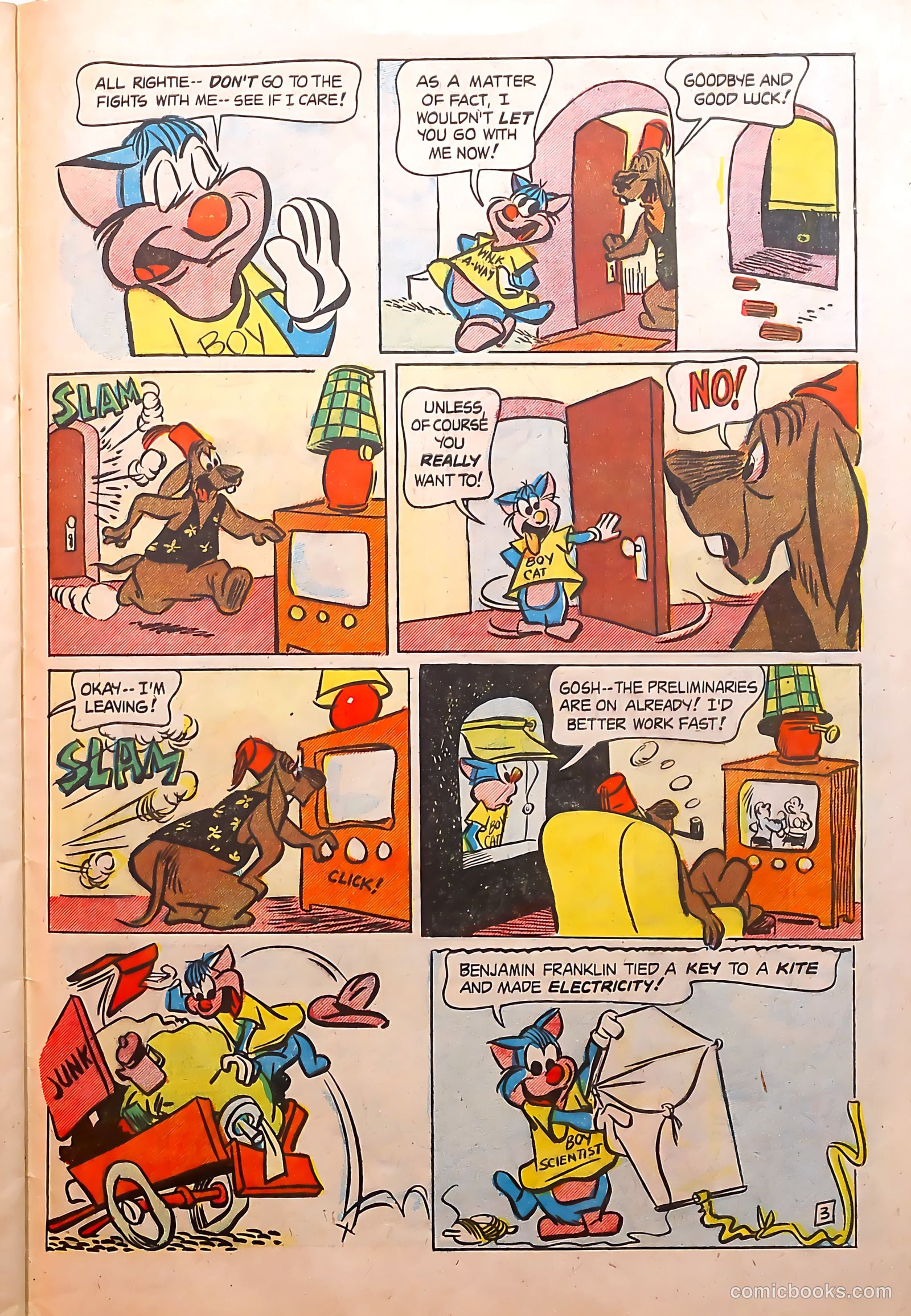 Muggy-Doo Boy Cat #1 (1953) — page 31 of 36