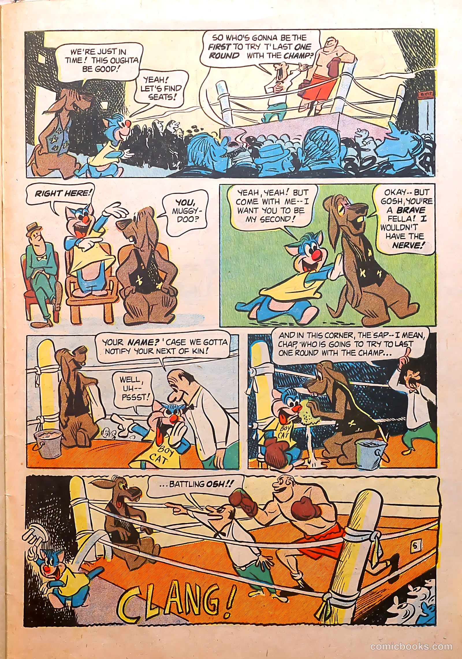 Muggy-Doo Boy Cat #1 (1953) — page 33 of 36