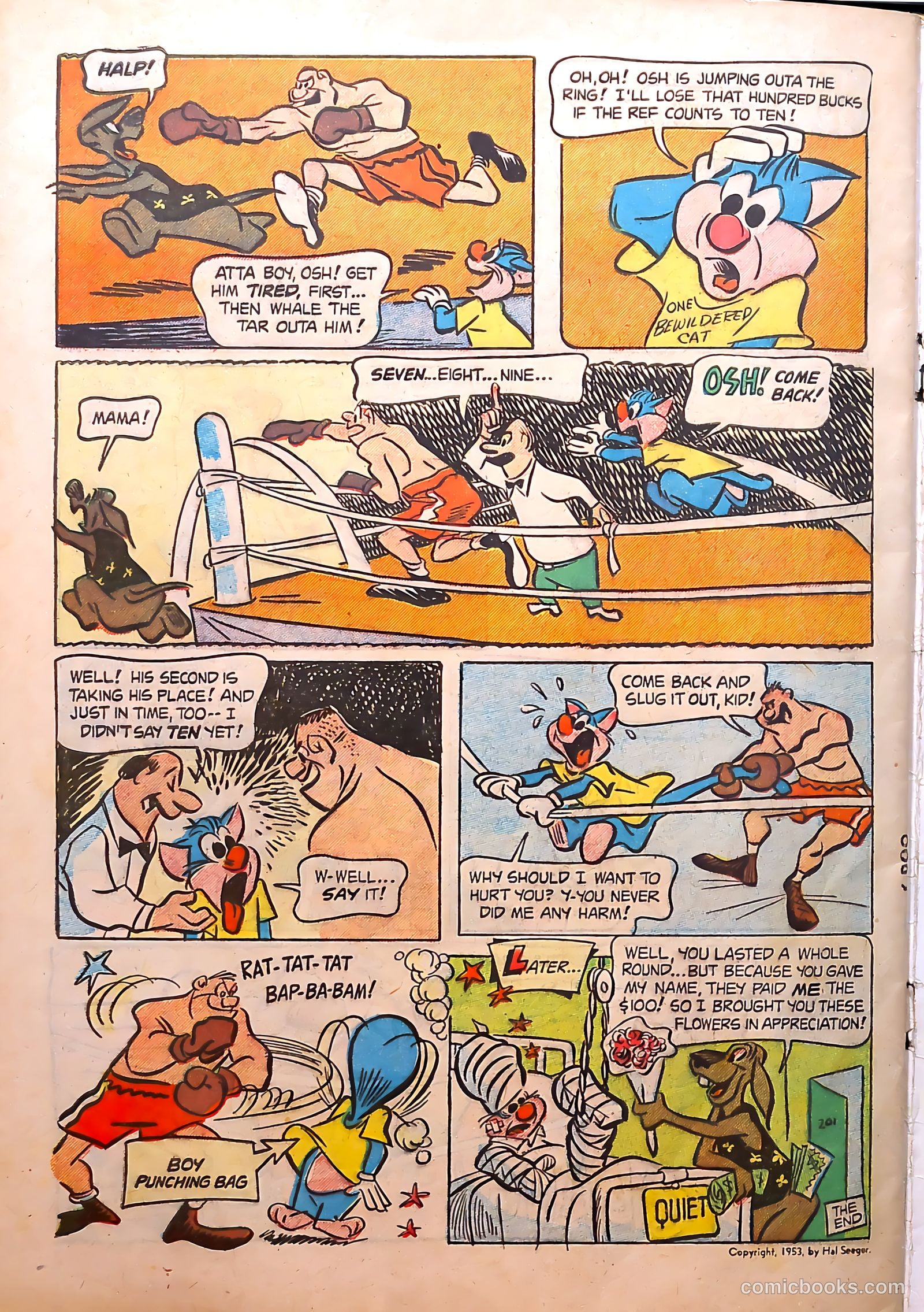 Muggy-Doo Boy Cat #1 (1953) — page 34 of 36