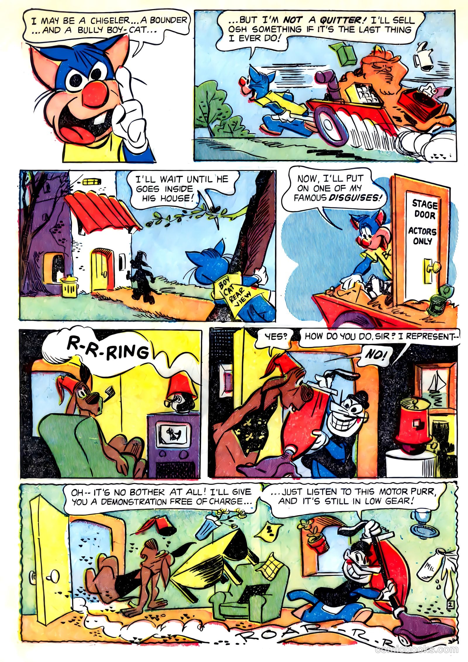 Muggy Doo, Boy Cat #12 (1963) — page 4 of 36