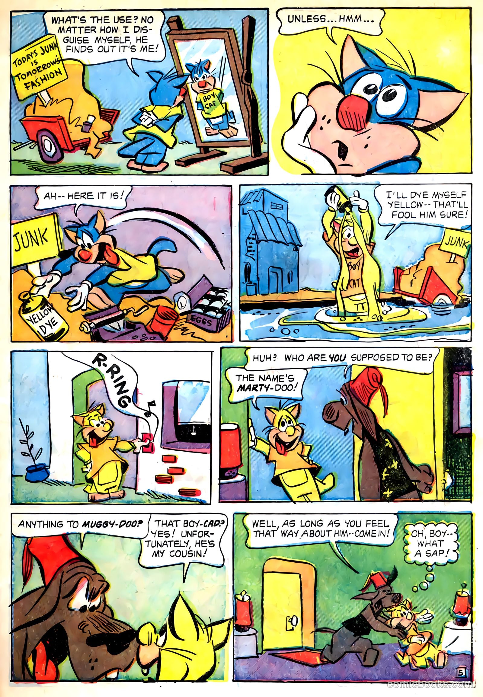 Muggy Doo, Boy Cat #12 (1963) — page 7 of 36