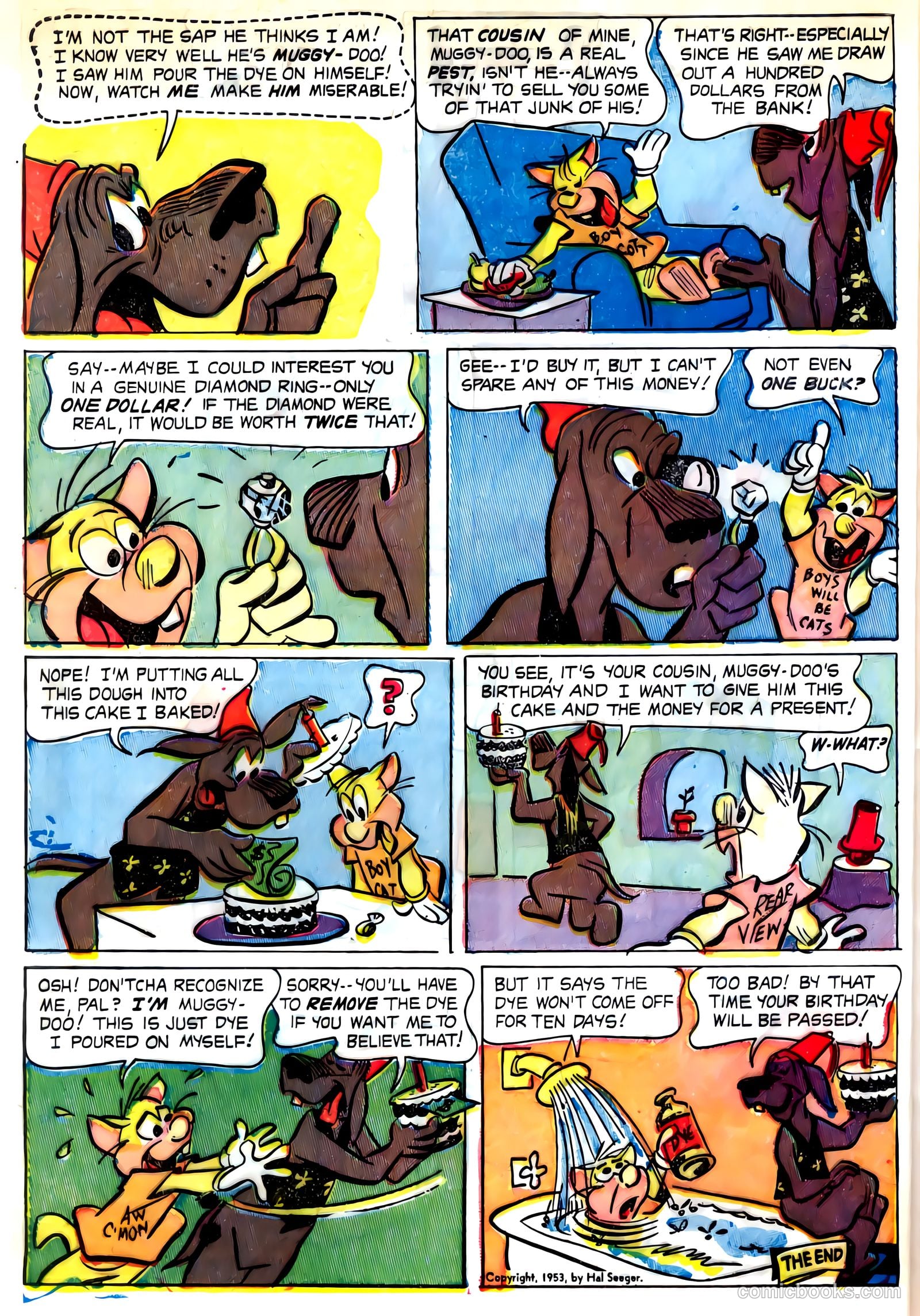 Muggy Doo, Boy Cat #12 (1963) — page 8 of 36
