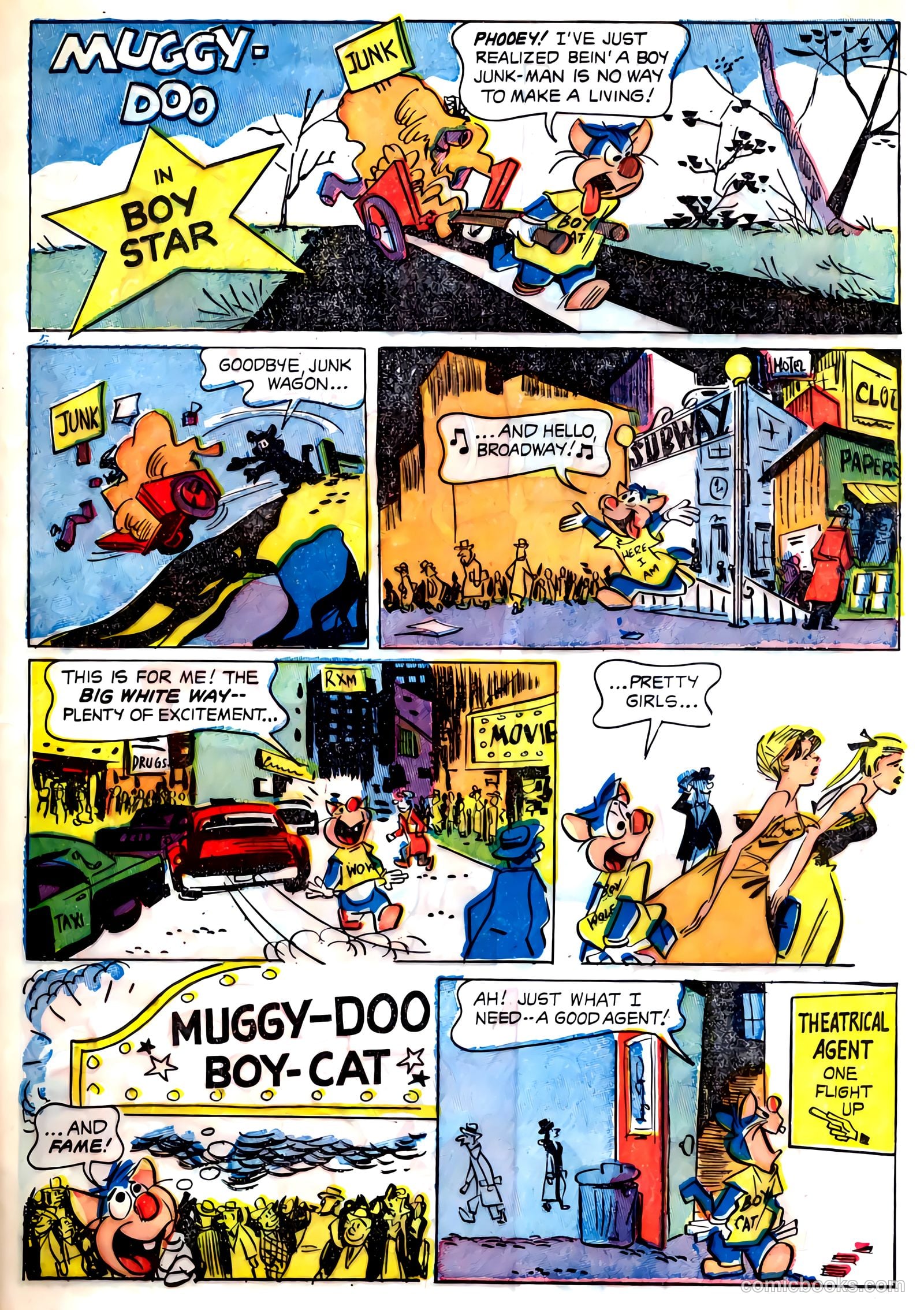 Muggy Doo, Boy Cat #12 (1963) — page 13 of 36