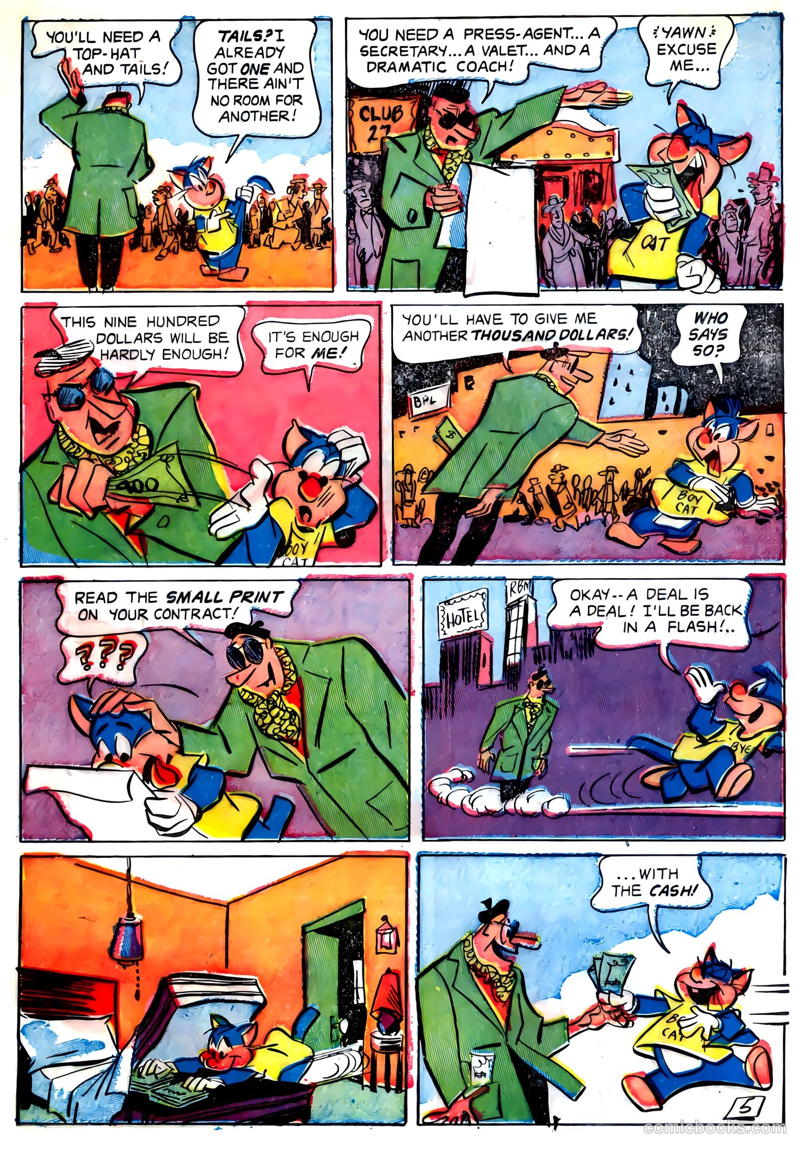 Muggy Doo, Boy Cat #12 (1963) — page 17 of 36