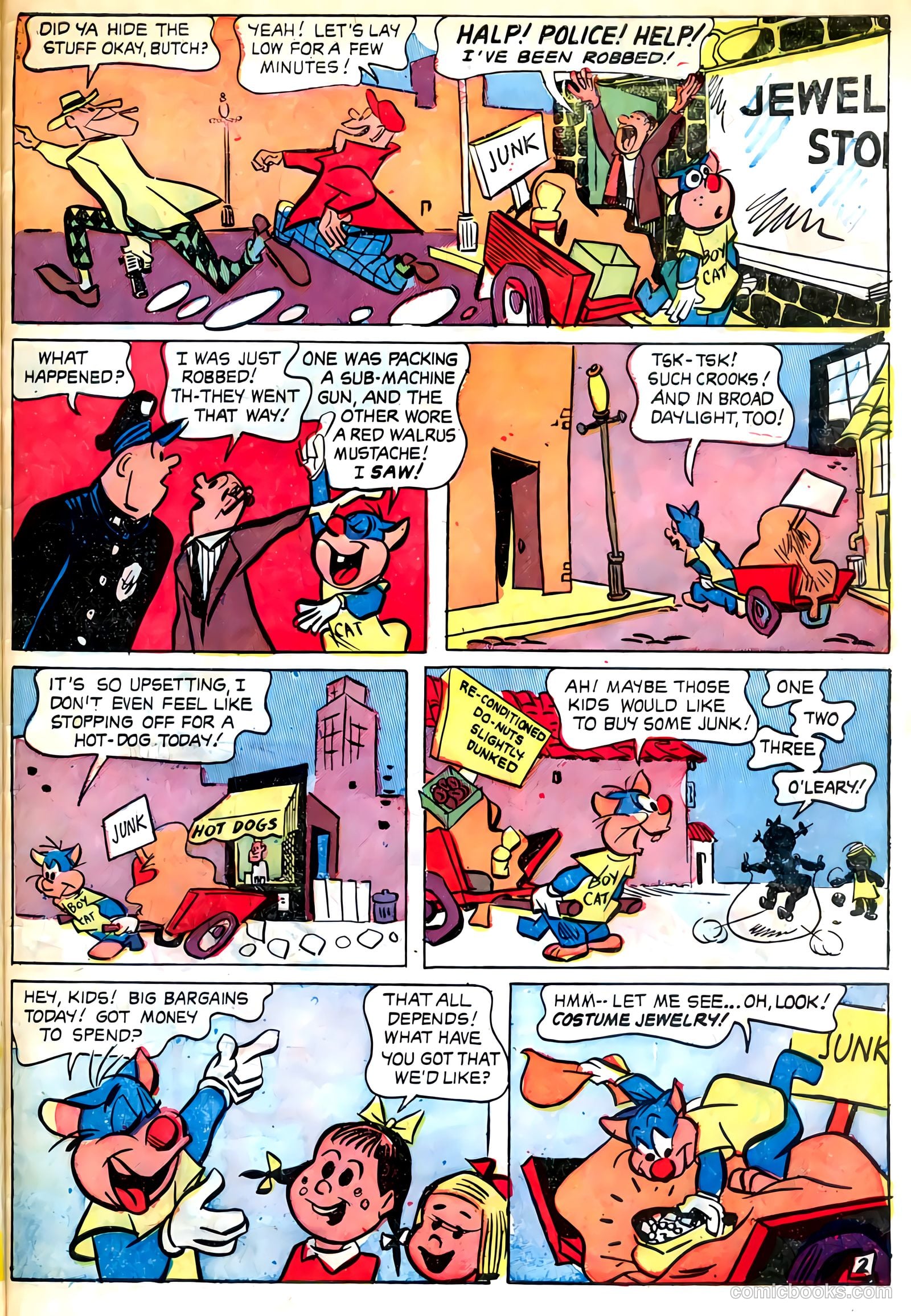 Muggy Doo, Boy Cat #12 (1963) — page 31 of 36