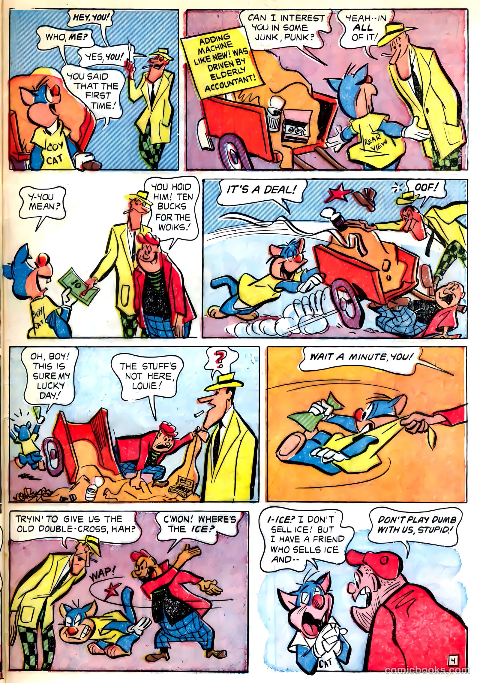 Muggy Doo, Boy Cat #12 (1963) — page 33 of 36