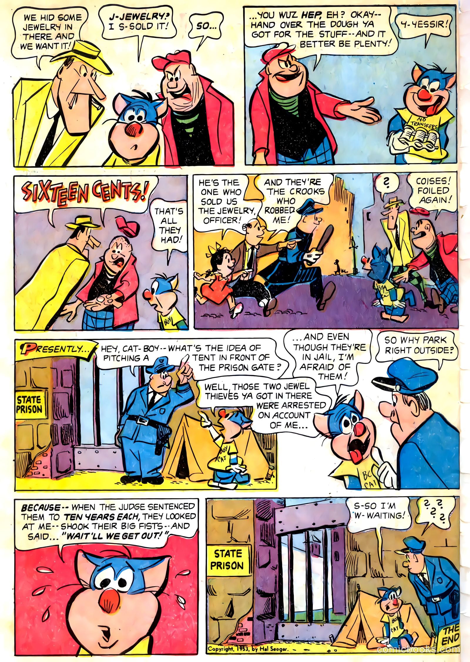 Muggy Doo, Boy Cat #12 (1963) — page 34 of 36