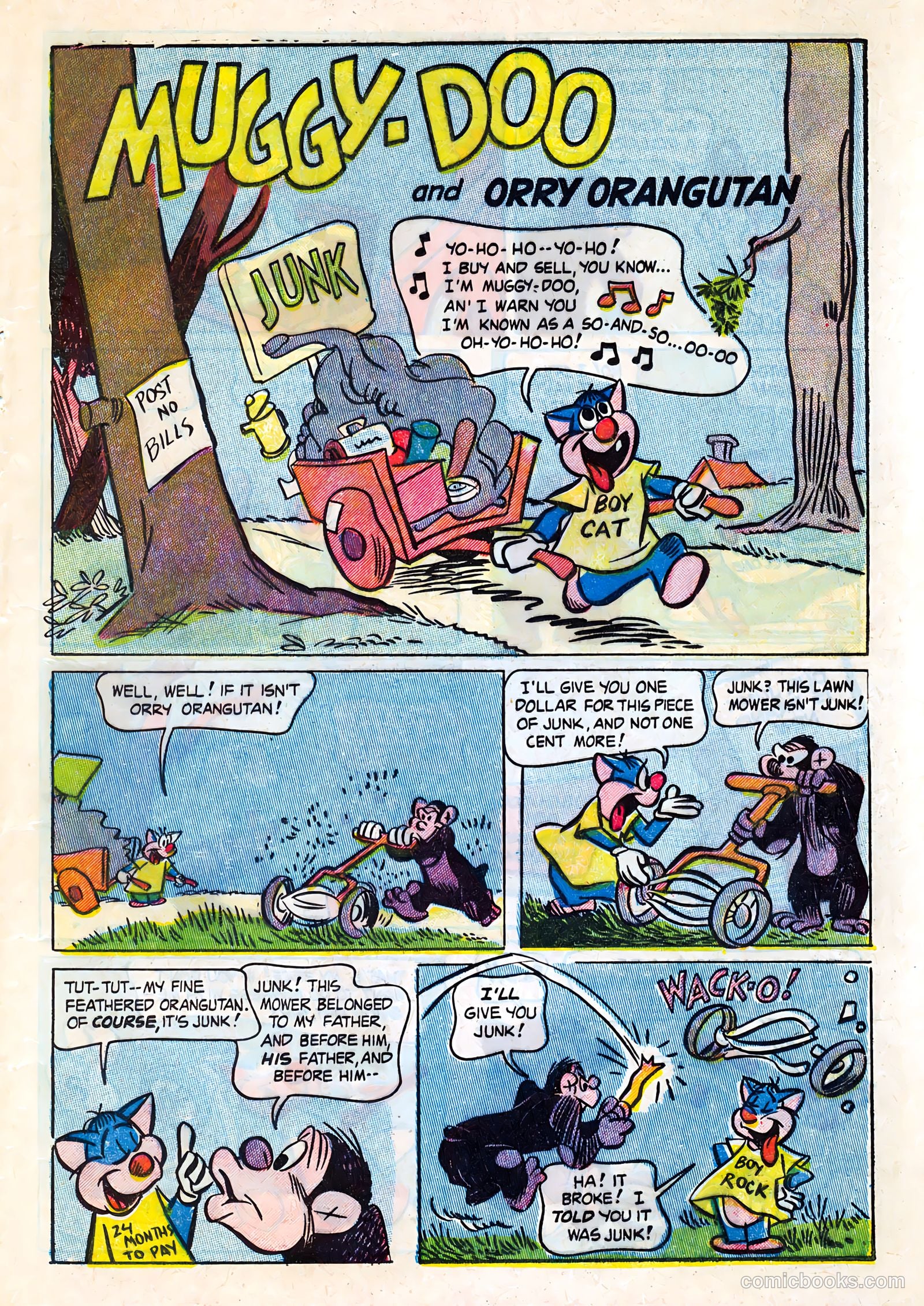 Muggy Doo, Boy Cat #16 (1964) — page 13 of 36