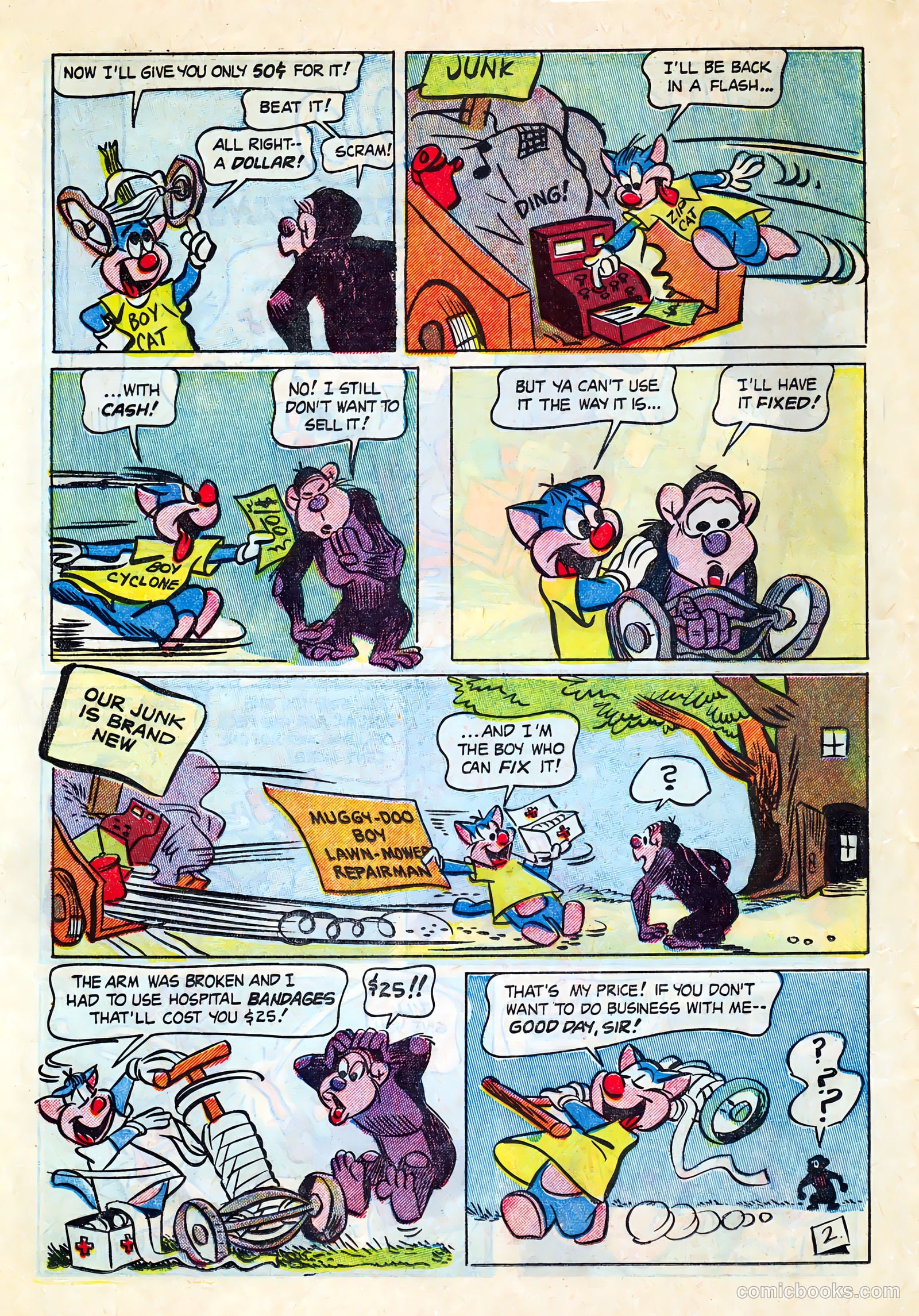 Muggy Doo, Boy Cat #16 (1964) — page 14 of 36