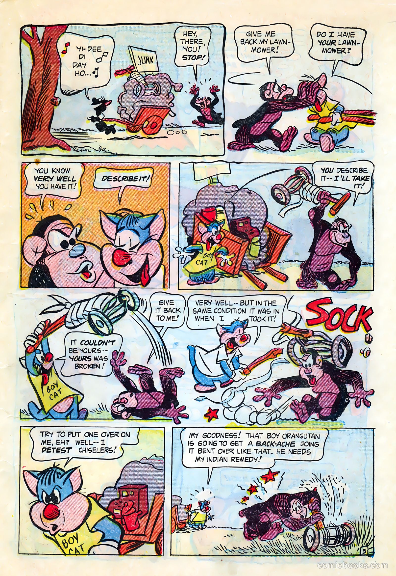 Muggy Doo, Boy Cat #16 (1964) — page 15 of 36
