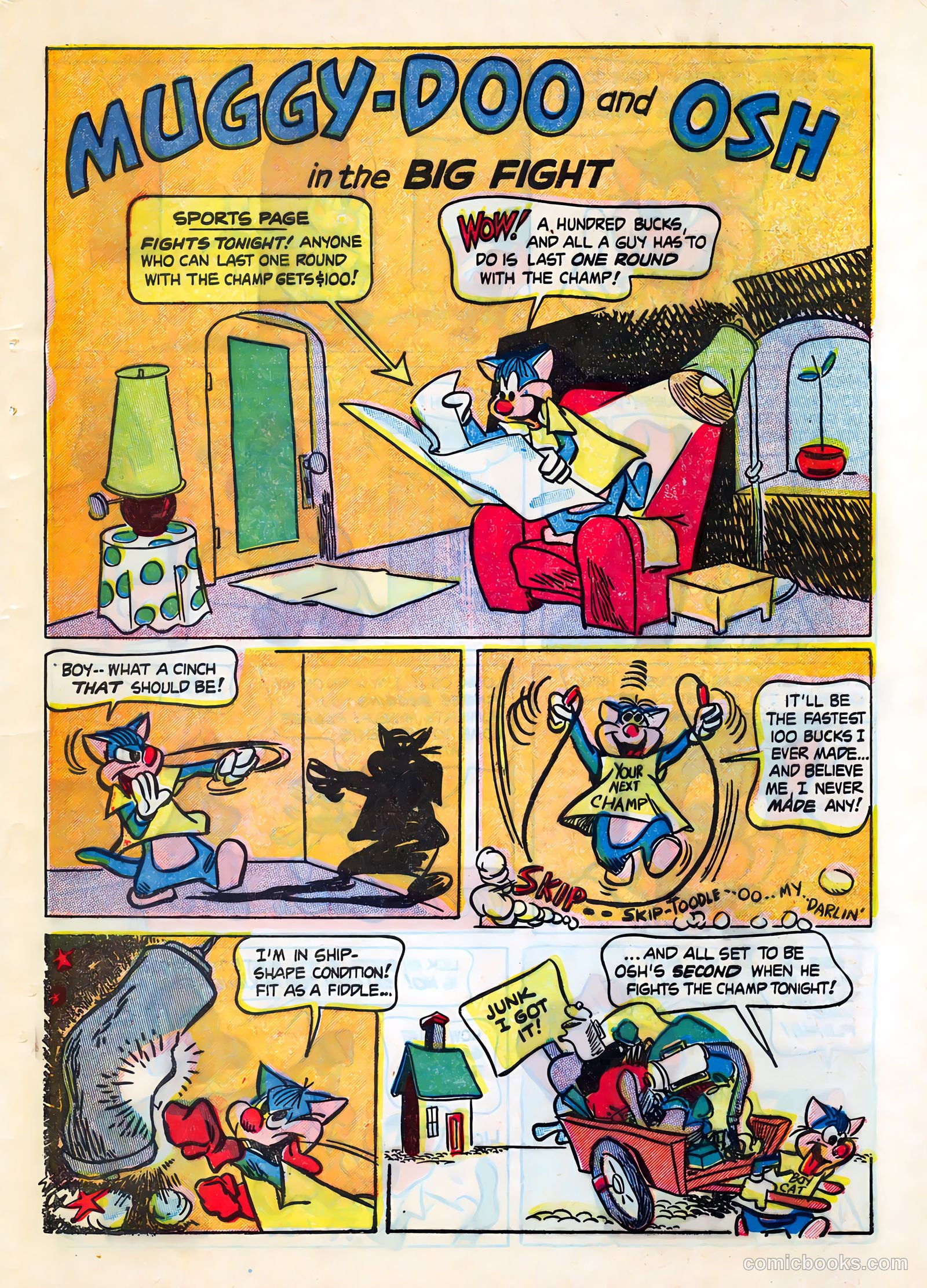 Muggy Doo, Boy Cat #16 (1964) — page 29 of 36