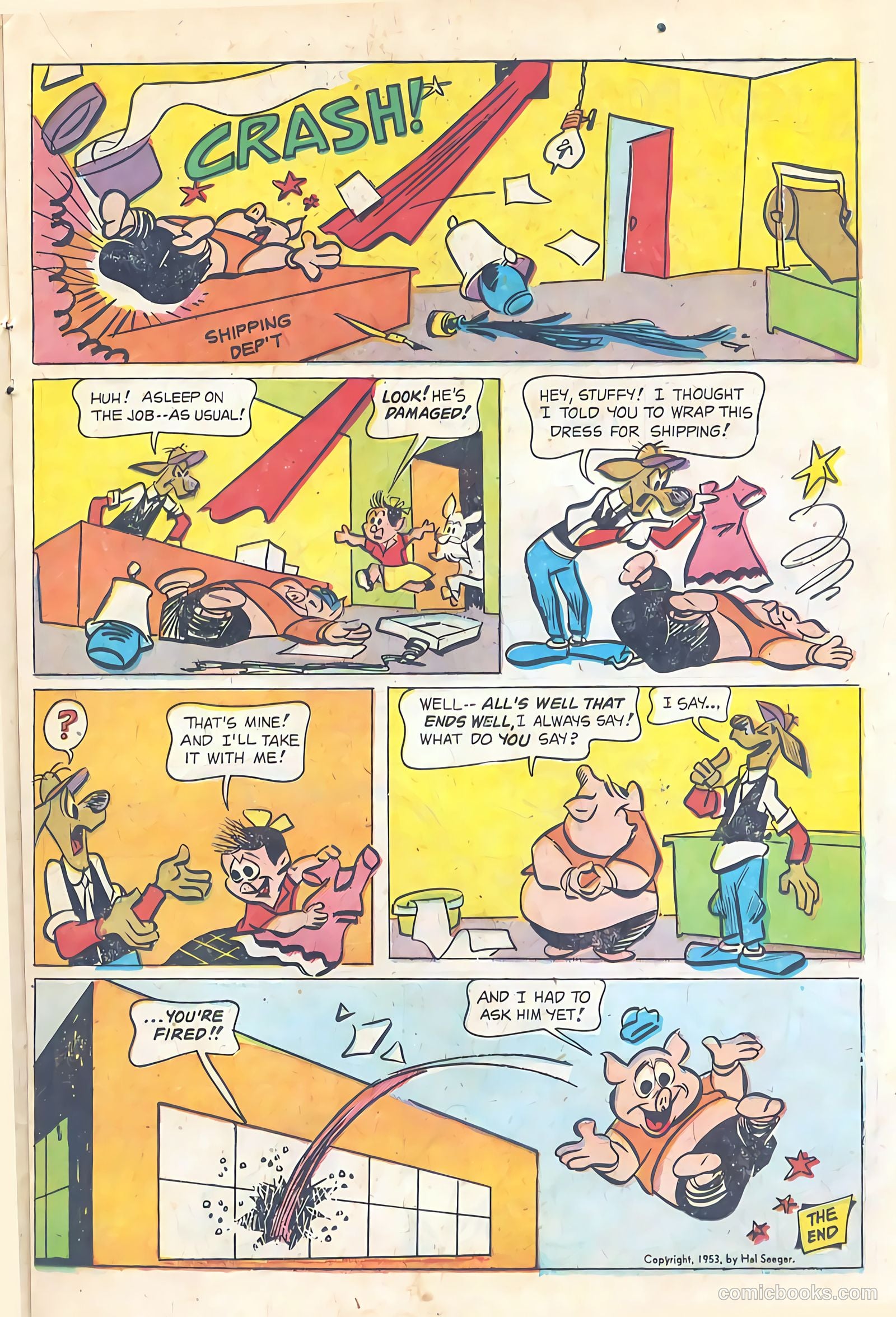 Muggy-Doo Boy Cat #2 (1955) — page 6 of 7