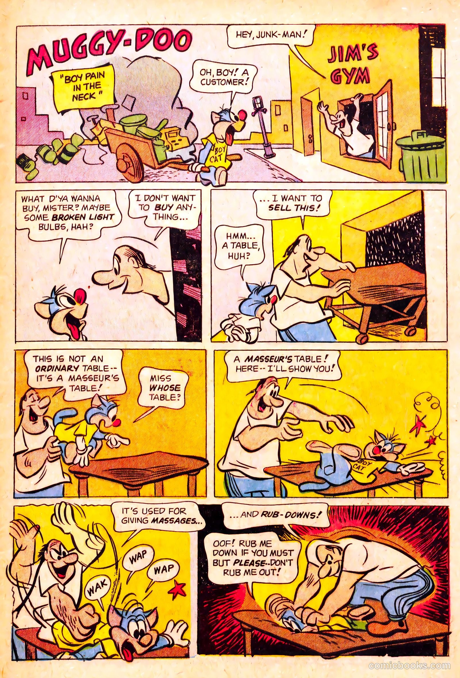 Muggy-Doo, Boy Cat #2 (1953) — page 3 of 36
