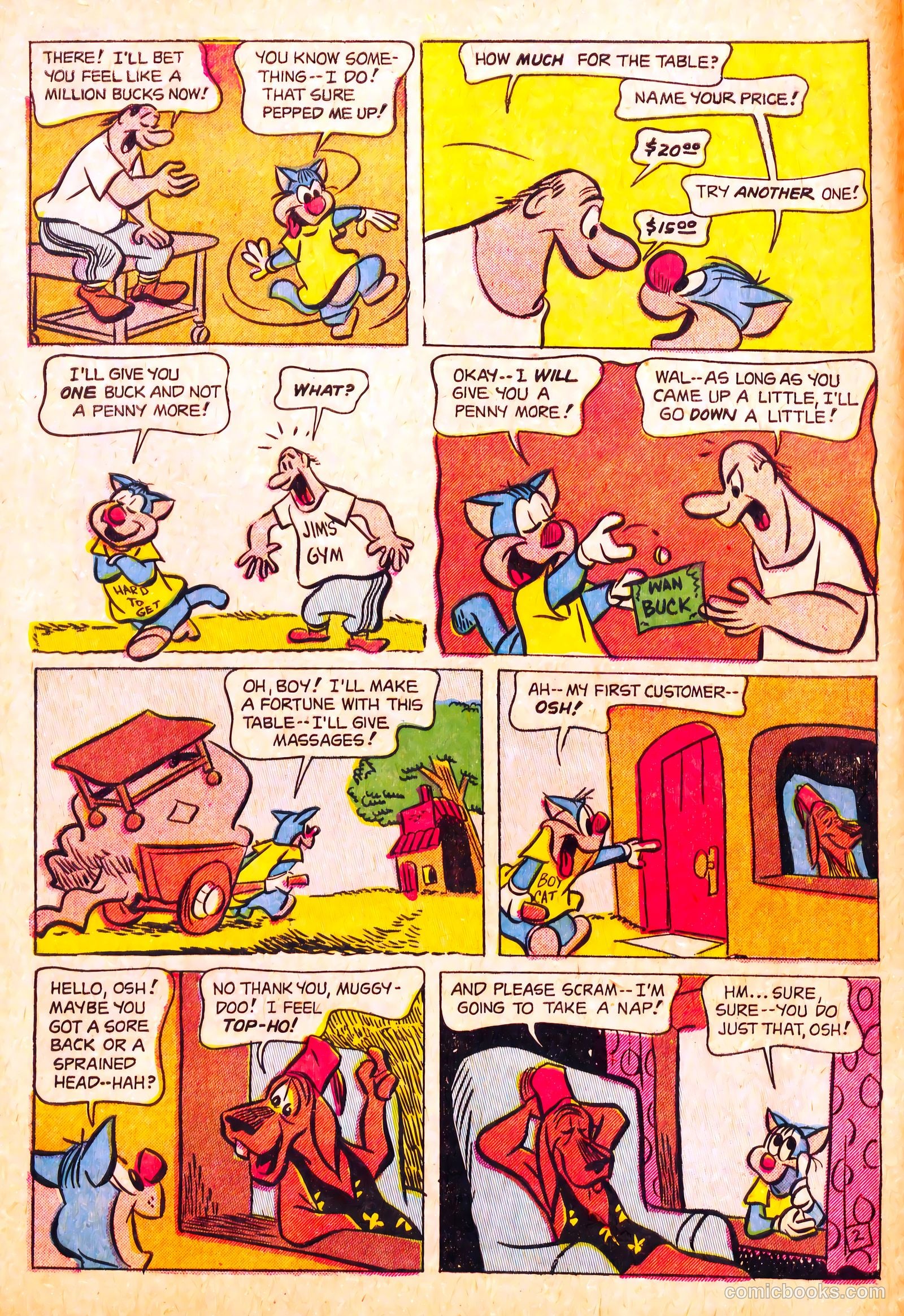 Muggy-Doo, Boy Cat #2 (1953) — page 4 of 36