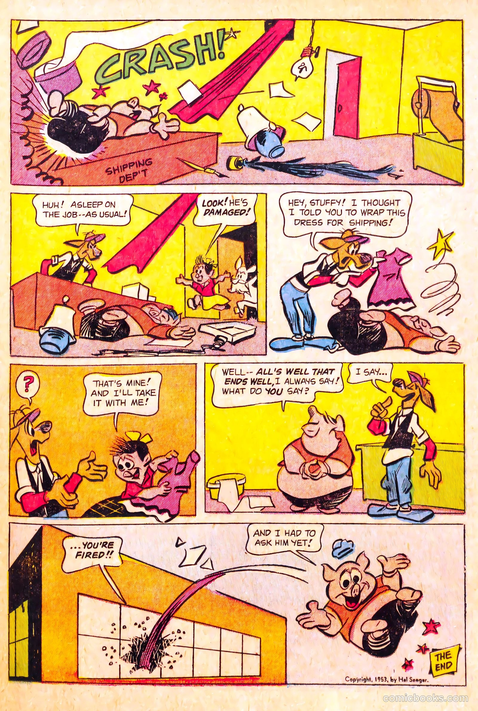 Muggy-Doo, Boy Cat #2 (1953) — page 17 of 36