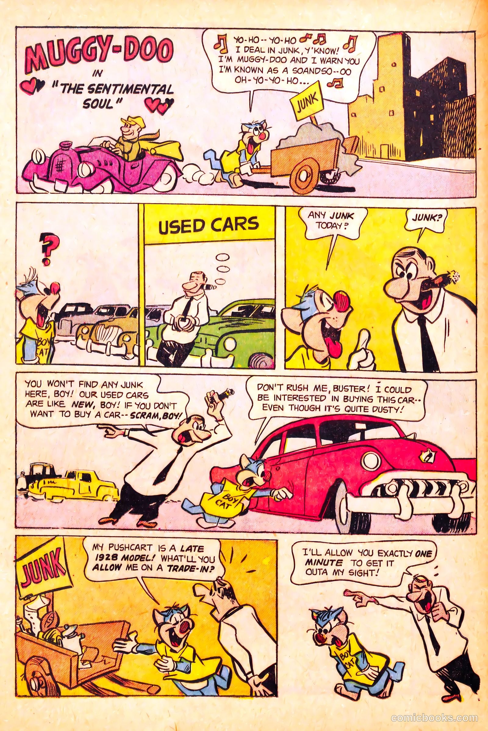 Muggy-Doo, Boy Cat #2 (1953) — page 18 of 36