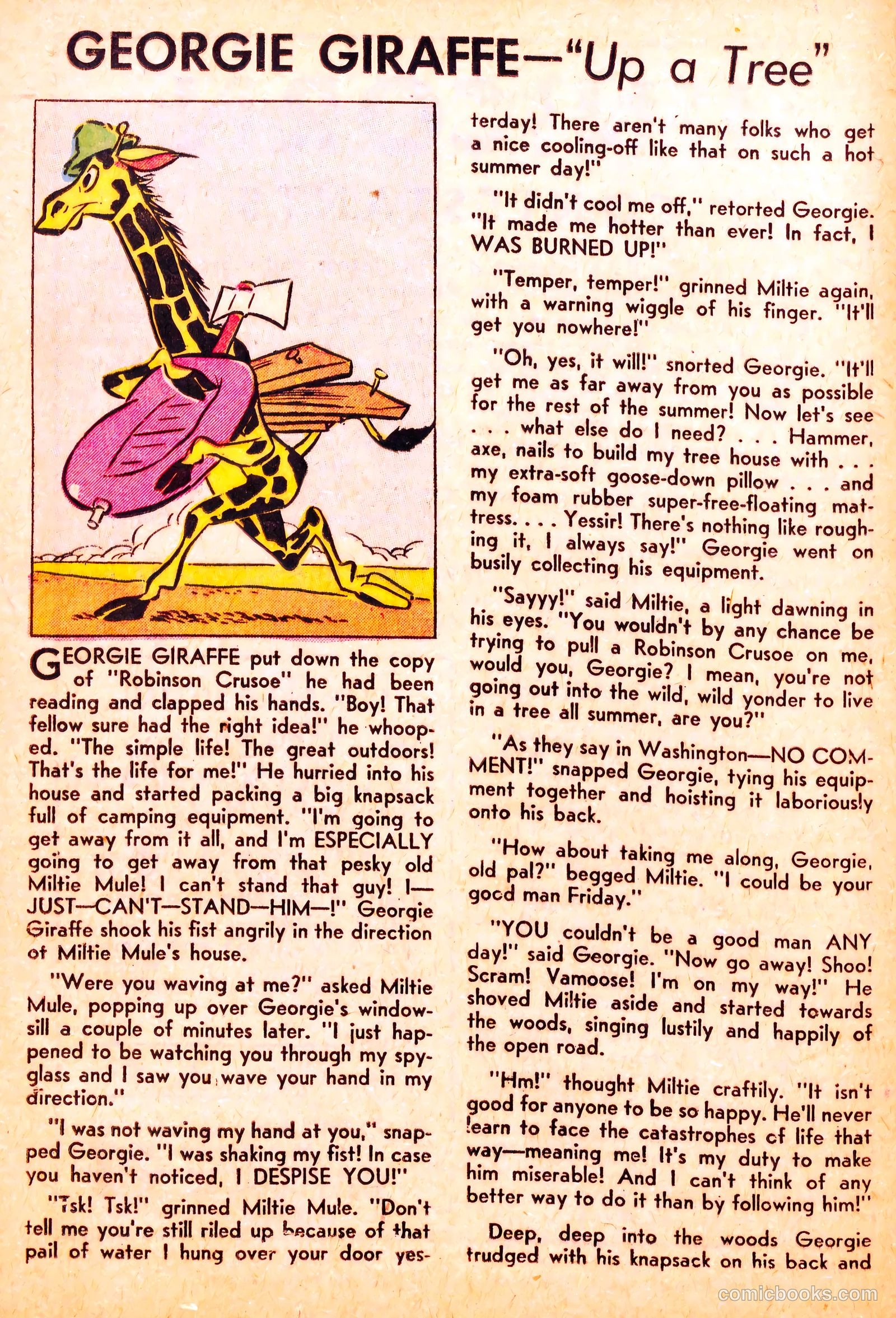 Muggy-Doo, Boy Cat #2 (1953) — page 26 of 36