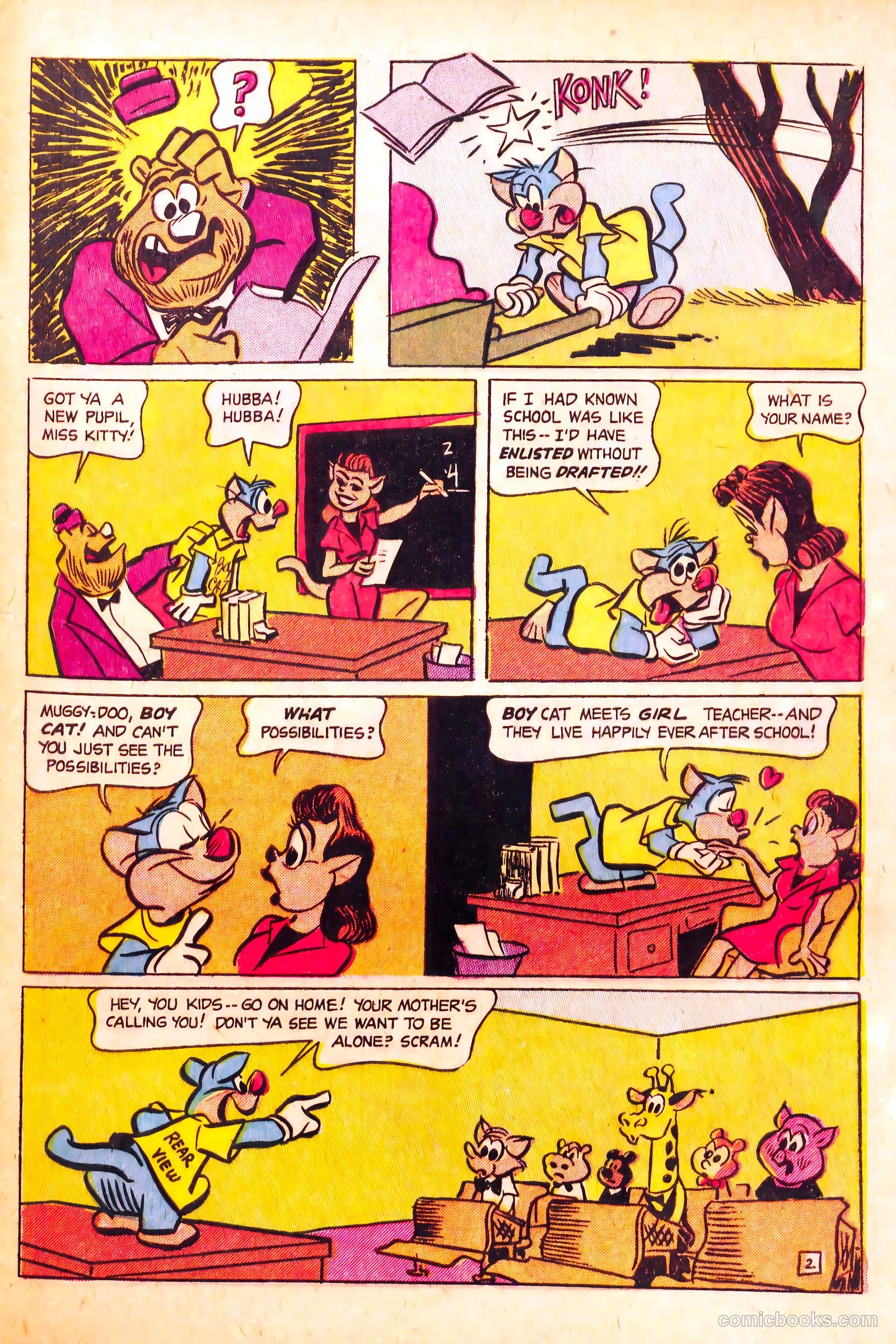 Muggy-Doo, Boy Cat #2 (1953) — page 31 of 36