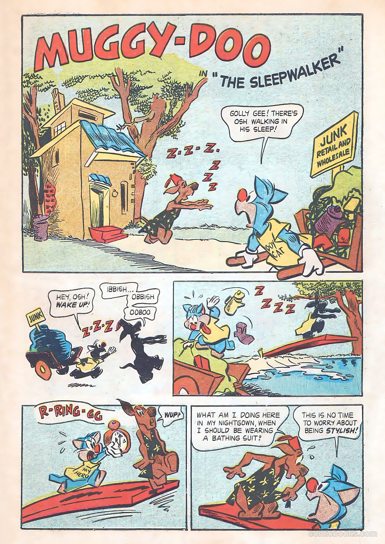 Muggy-Doo, Boy Cat #3 (1953) — page 3 of 36