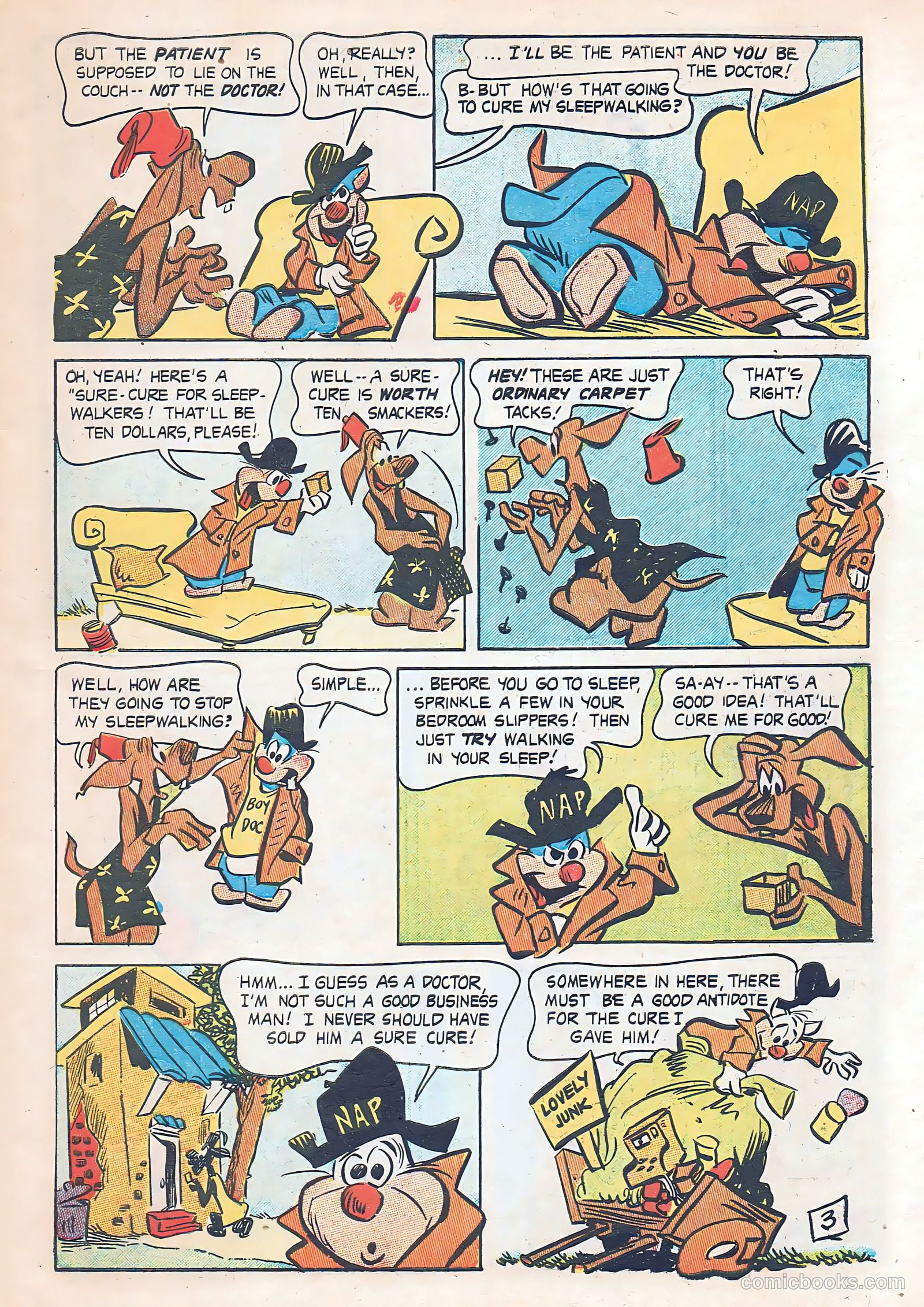 Muggy-Doo, Boy Cat #3 (1953) — page 5 of 36
