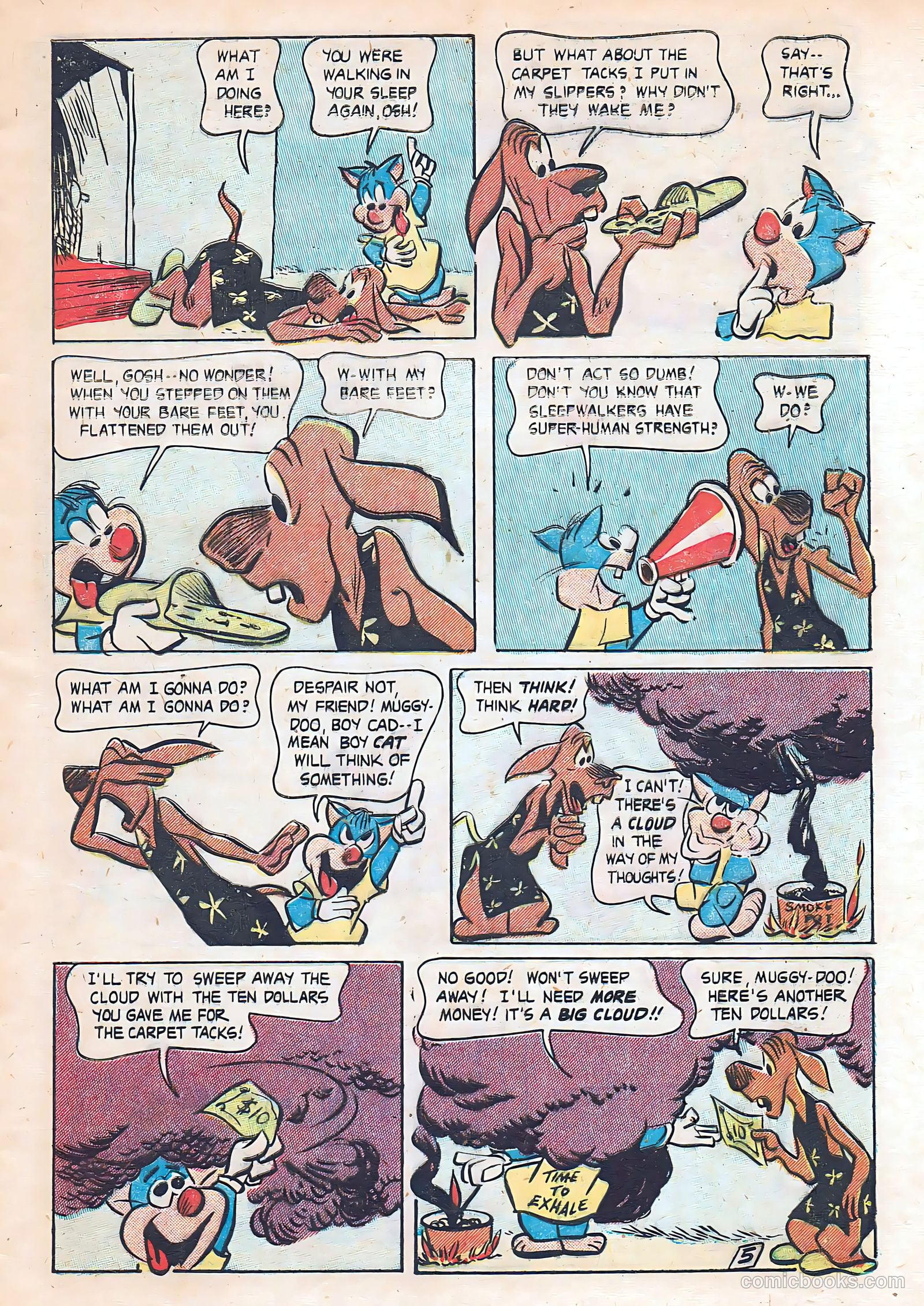 Muggy-Doo, Boy Cat #3 (1953) — page 7 of 36