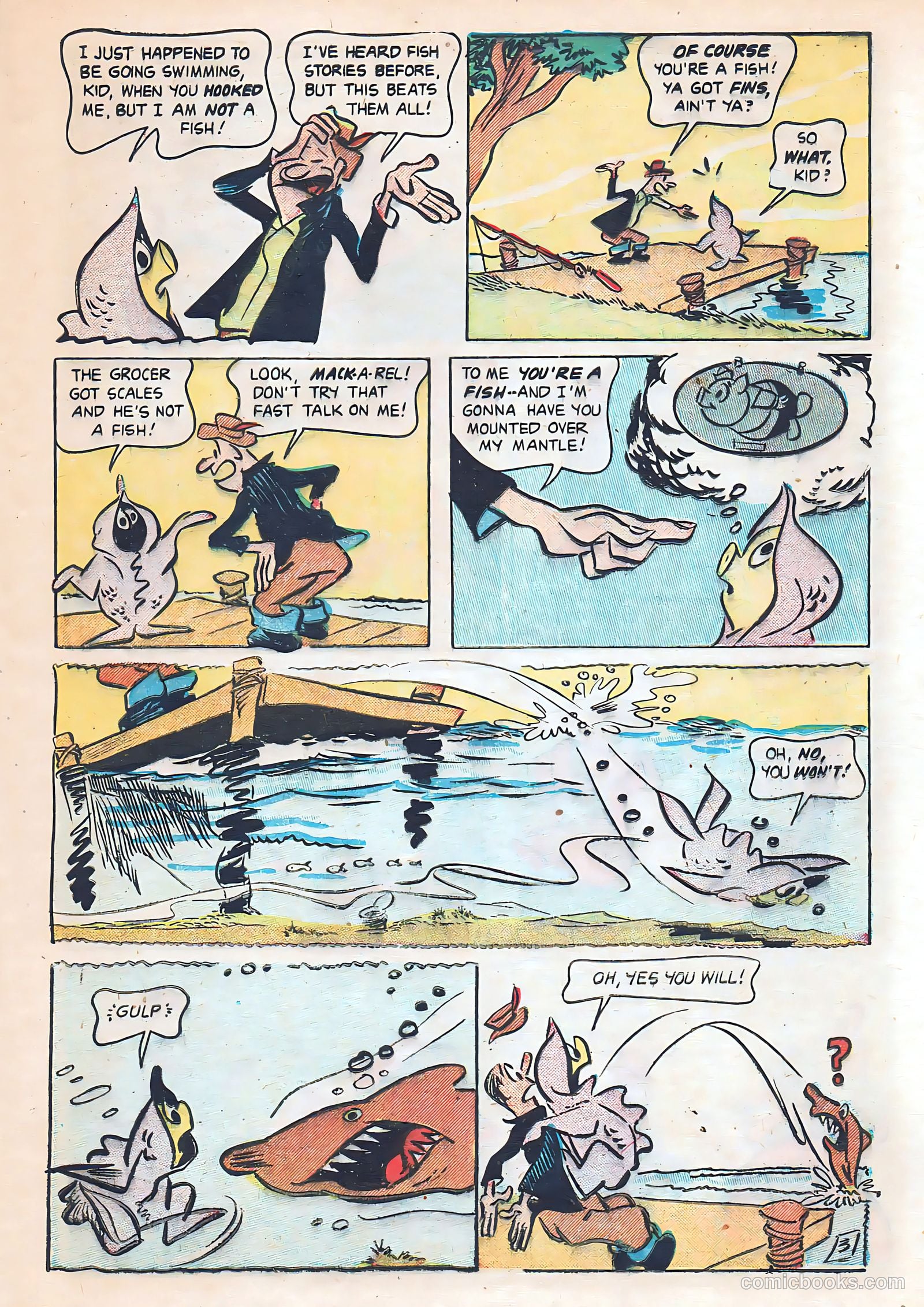Muggy-Doo, Boy Cat #3 (1953) — page 15 of 36