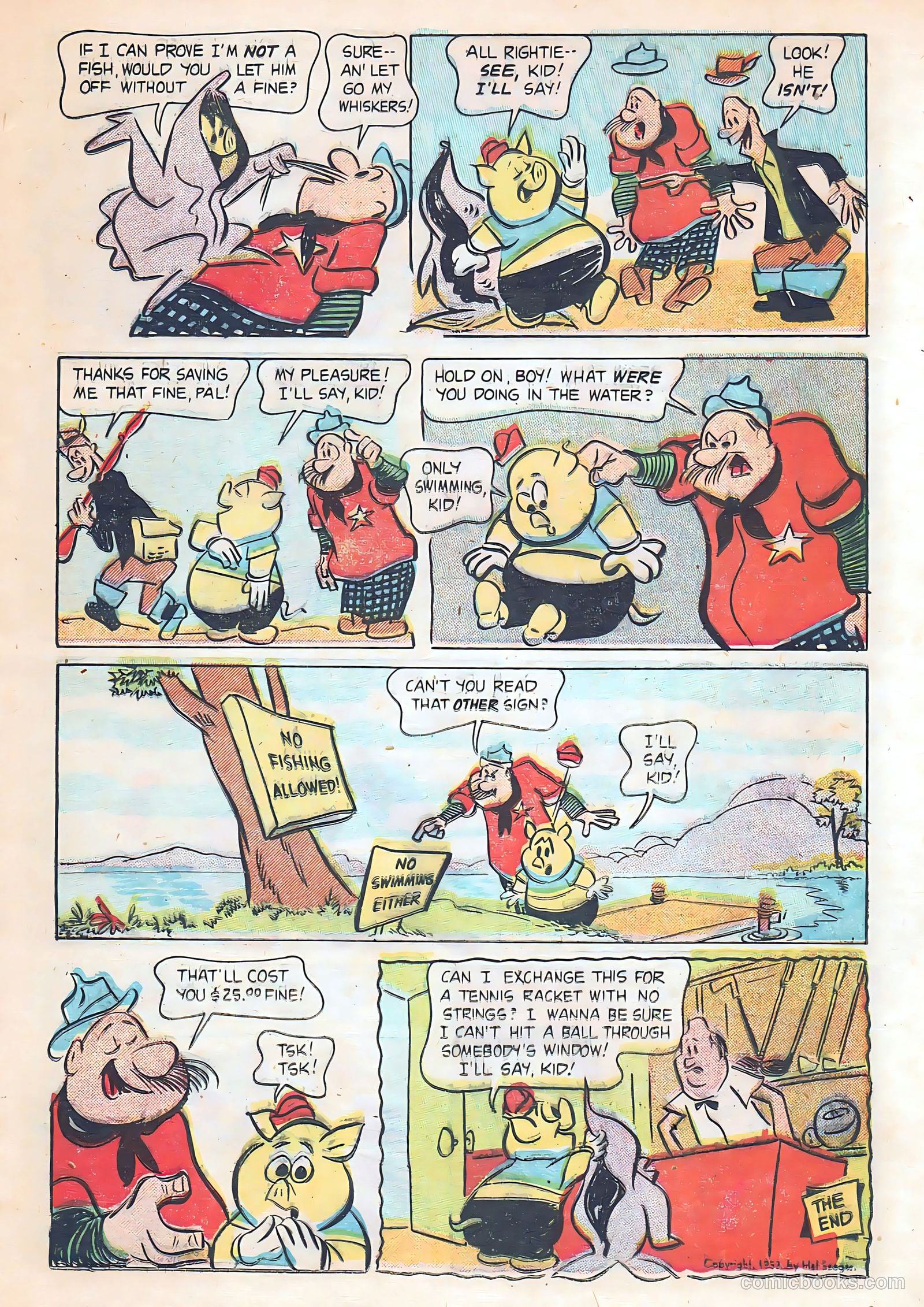 Muggy-Doo, Boy Cat #3 (1953) — page 17 of 36