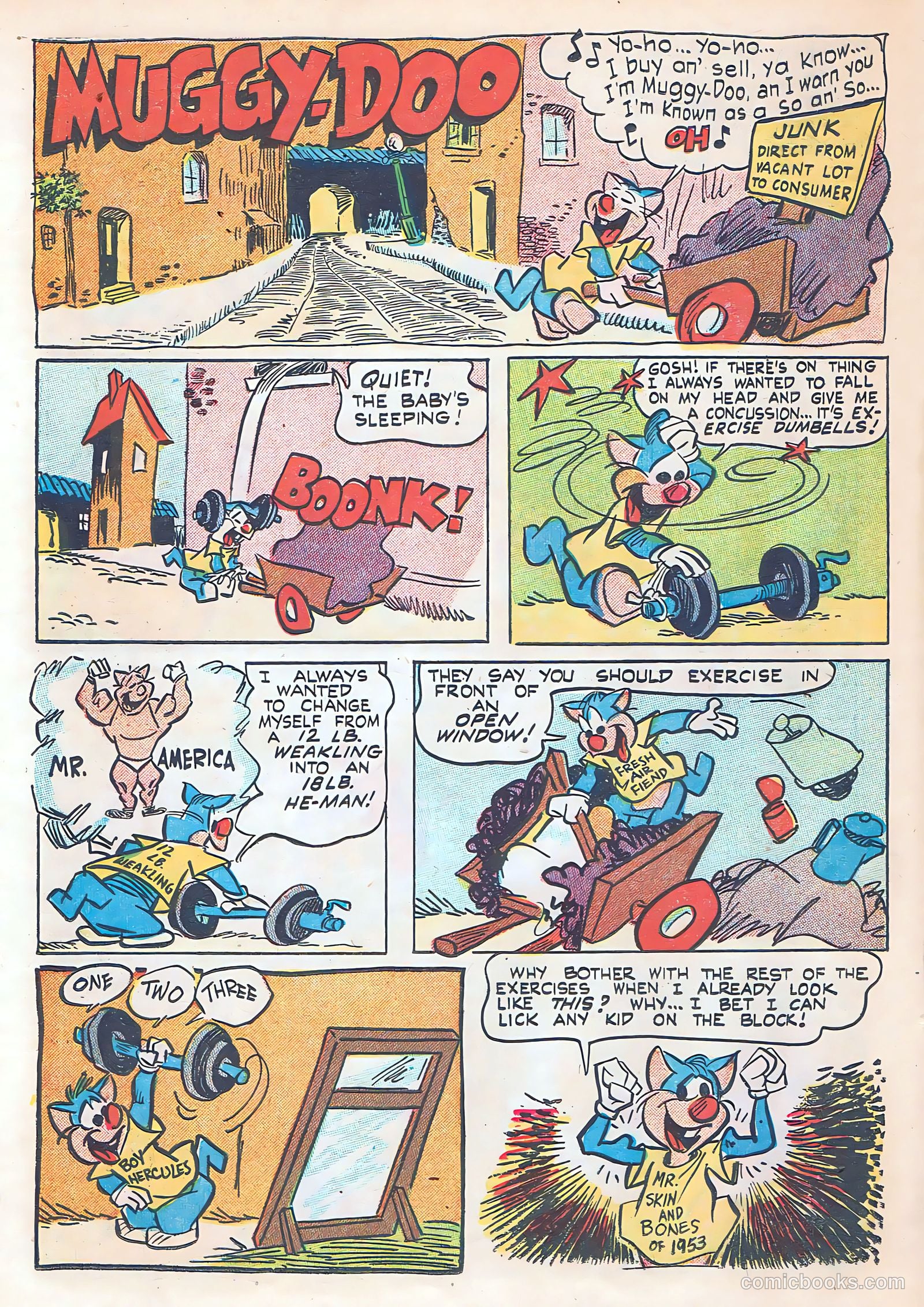 Muggy-Doo, Boy Cat #3 (1953) — page 18 of 36