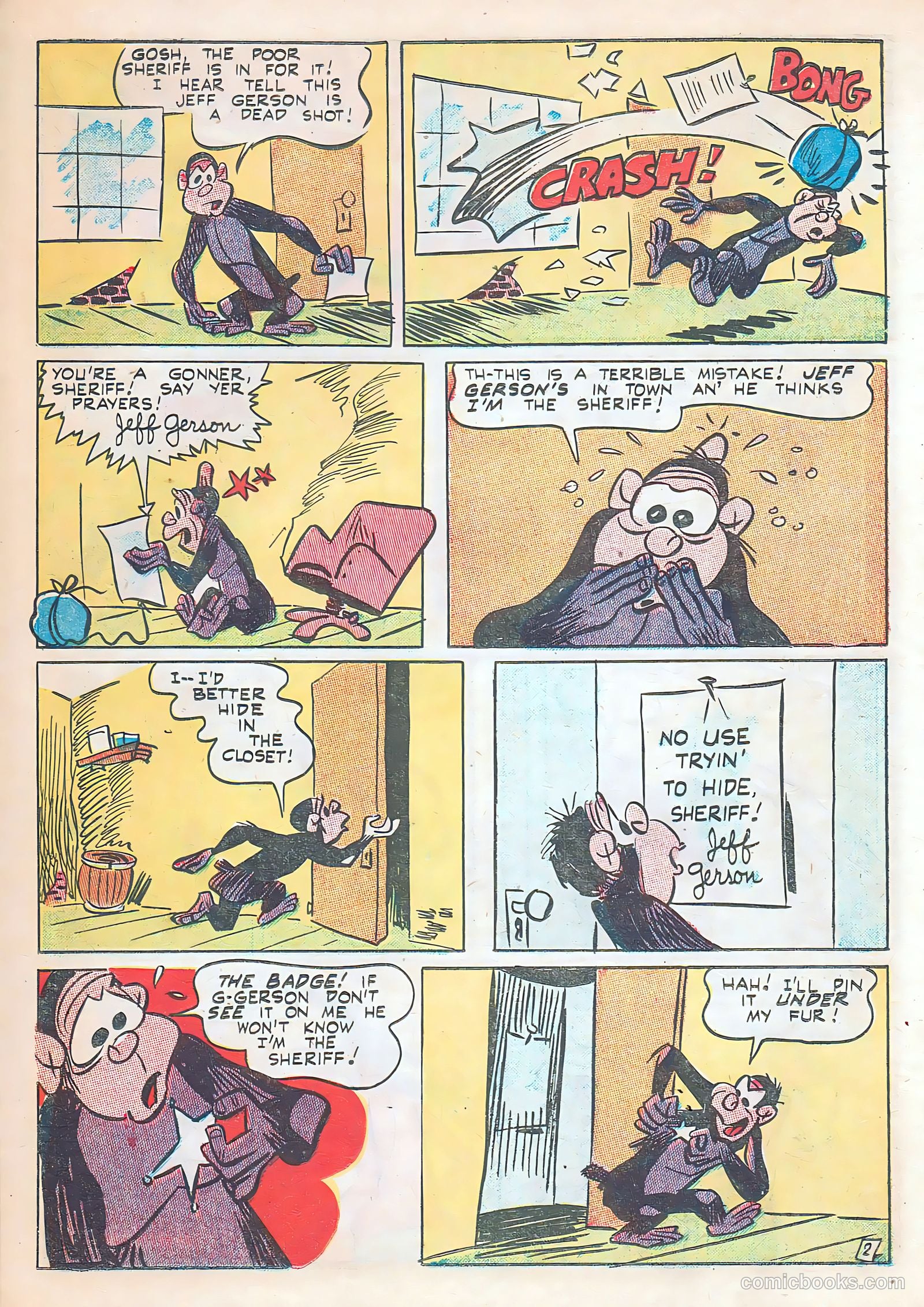 Muggy-Doo, Boy Cat #3 (1953) — page 21 of 36