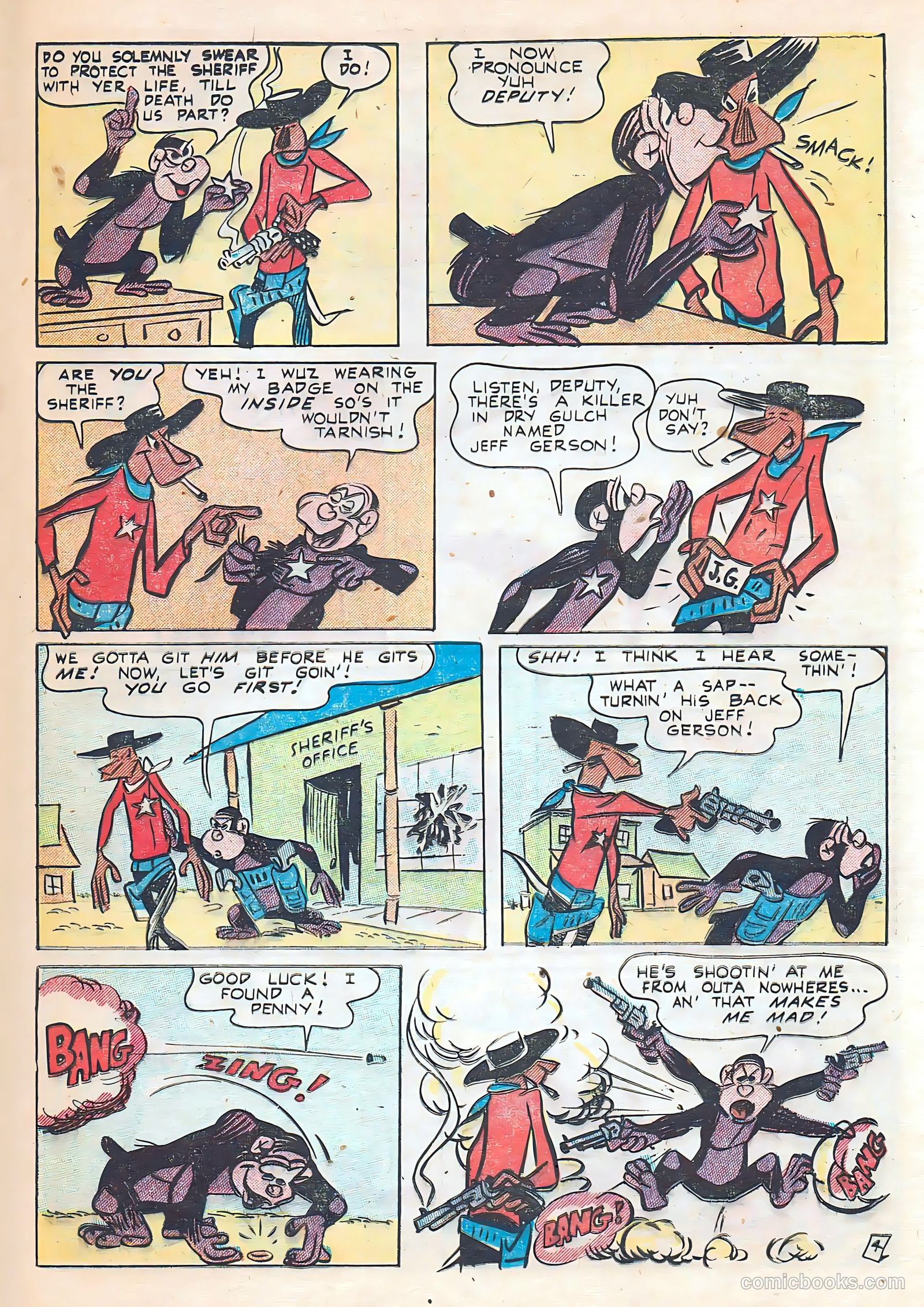 Muggy-Doo, Boy Cat #3 (1953) — page 23 of 36
