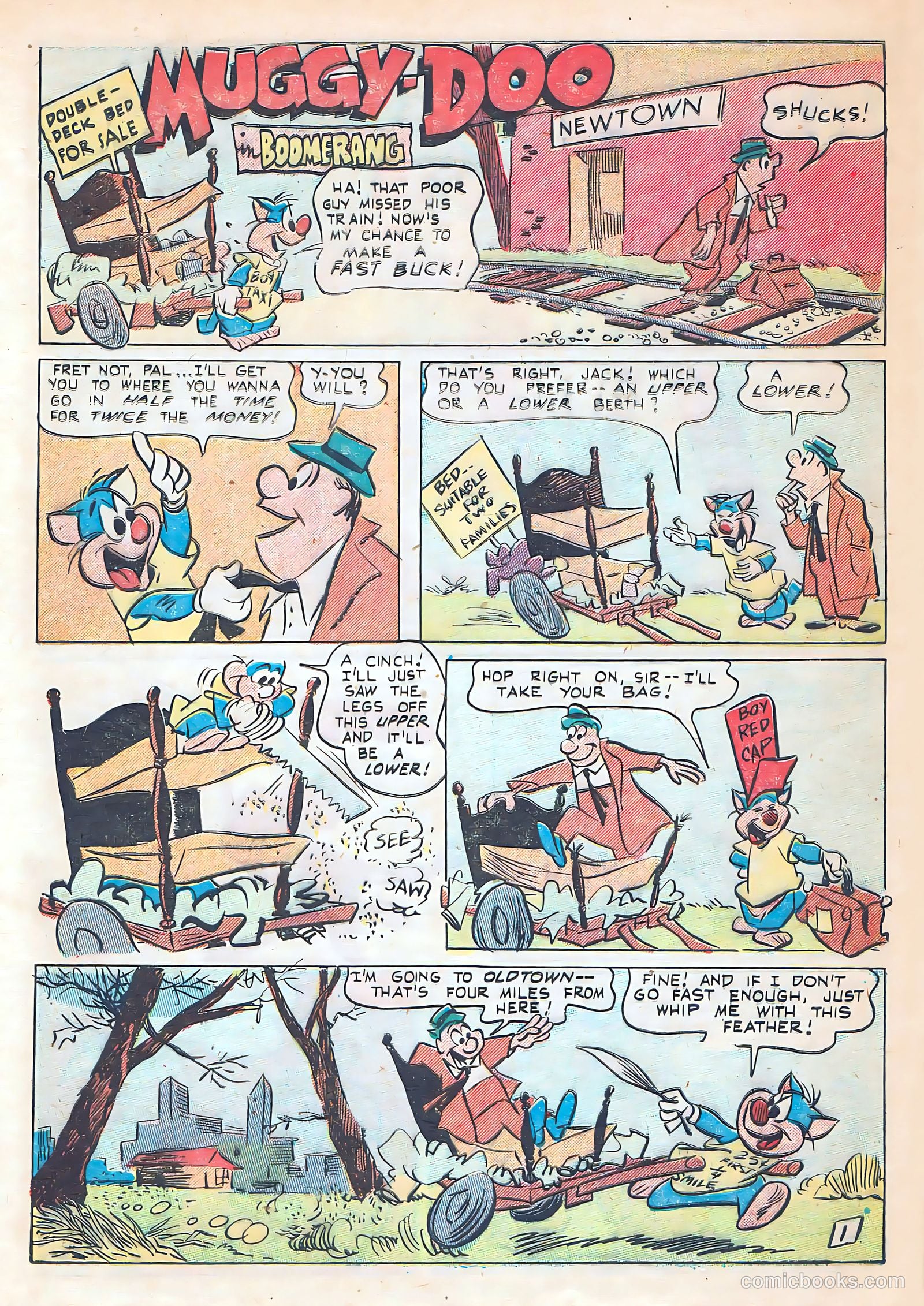 Muggy-Doo, Boy Cat #3 (1953) — page 30 of 36