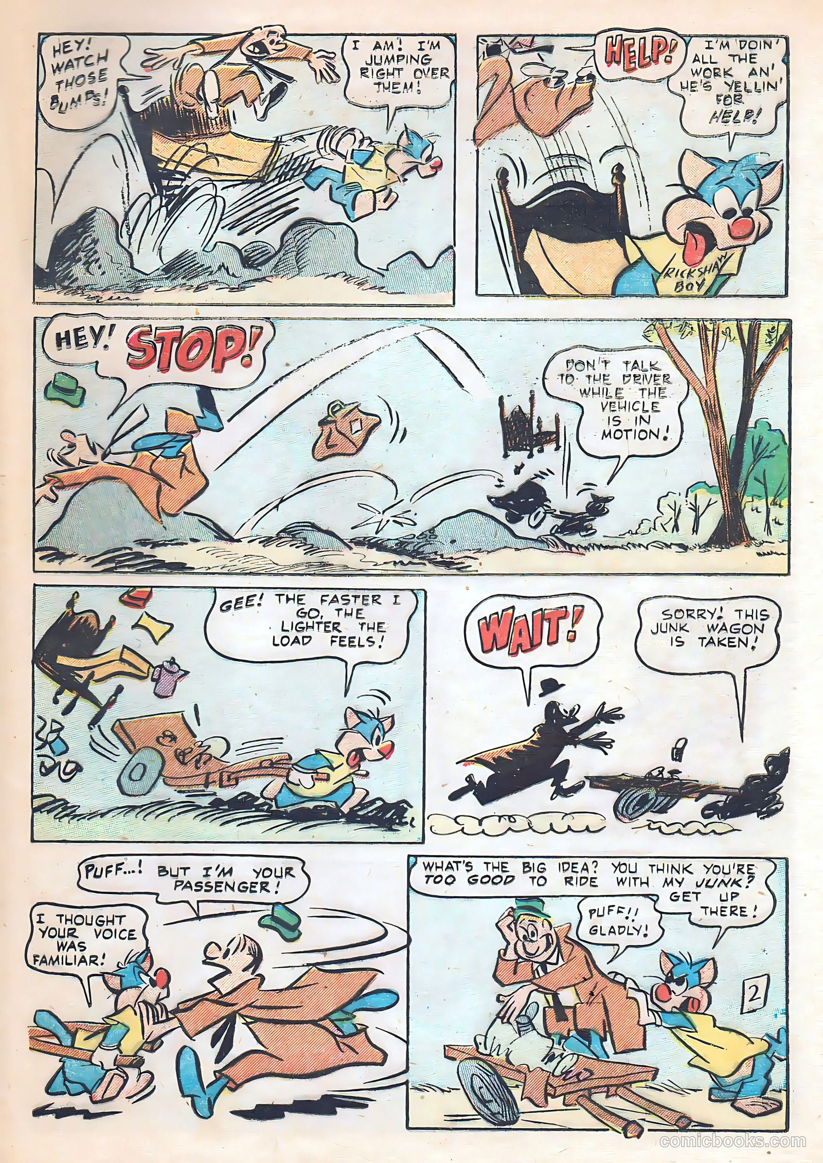 Muggy-Doo, Boy Cat #3 (1953) — page 31 of 36