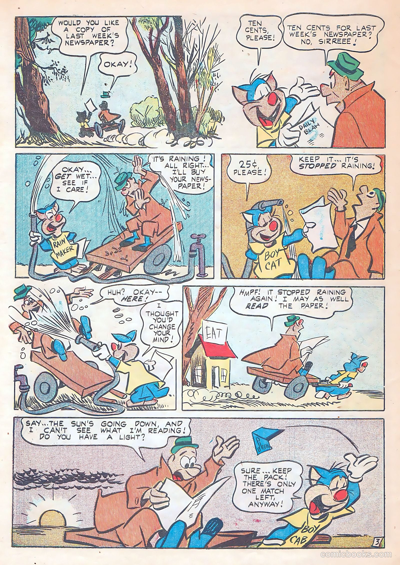 Muggy-Doo, Boy Cat #3 (1953) — page 32 of 36