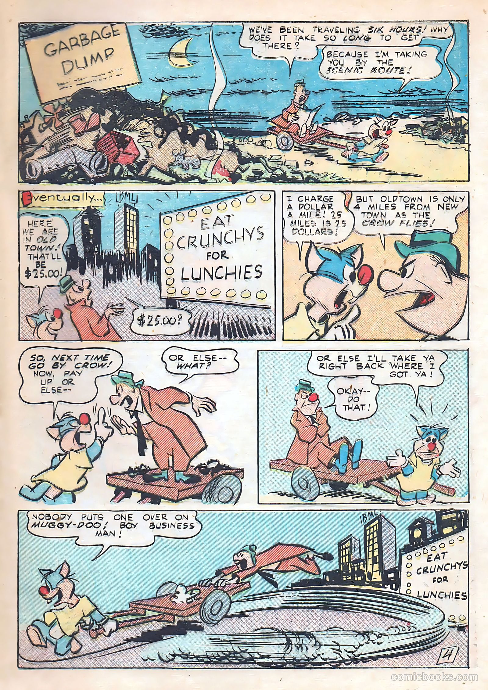 Muggy-Doo, Boy Cat #3 (1953) — page 33 of 36