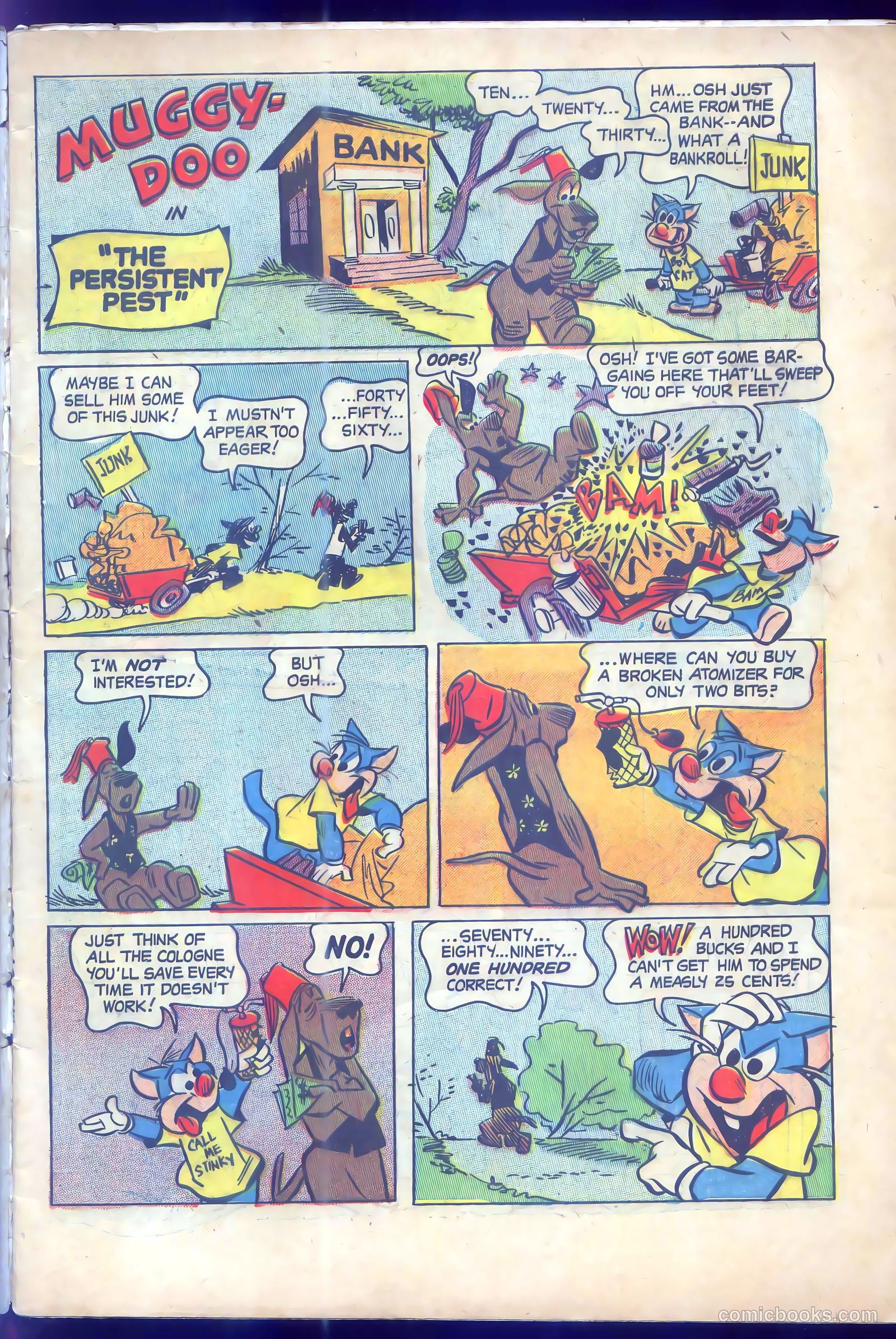 Muggy-Doo, Boy Cat #4 (1954) — page 3 of 36