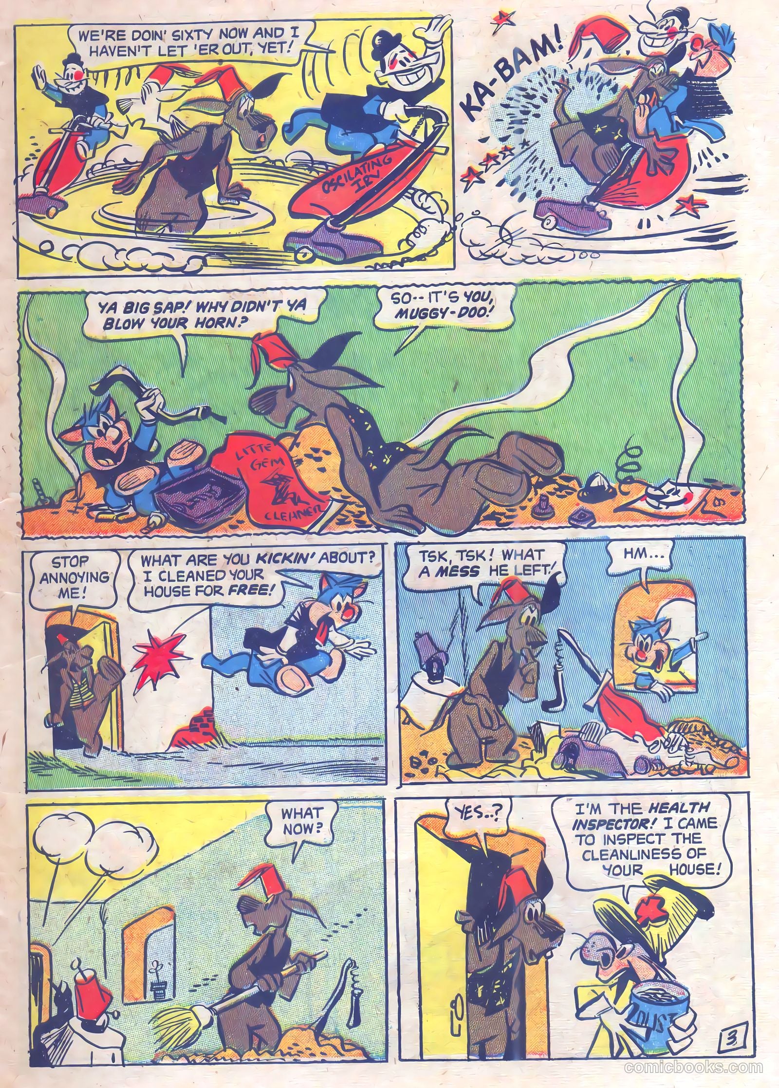 Muggy-Doo, Boy Cat #4 (1954) — page 5 of 36