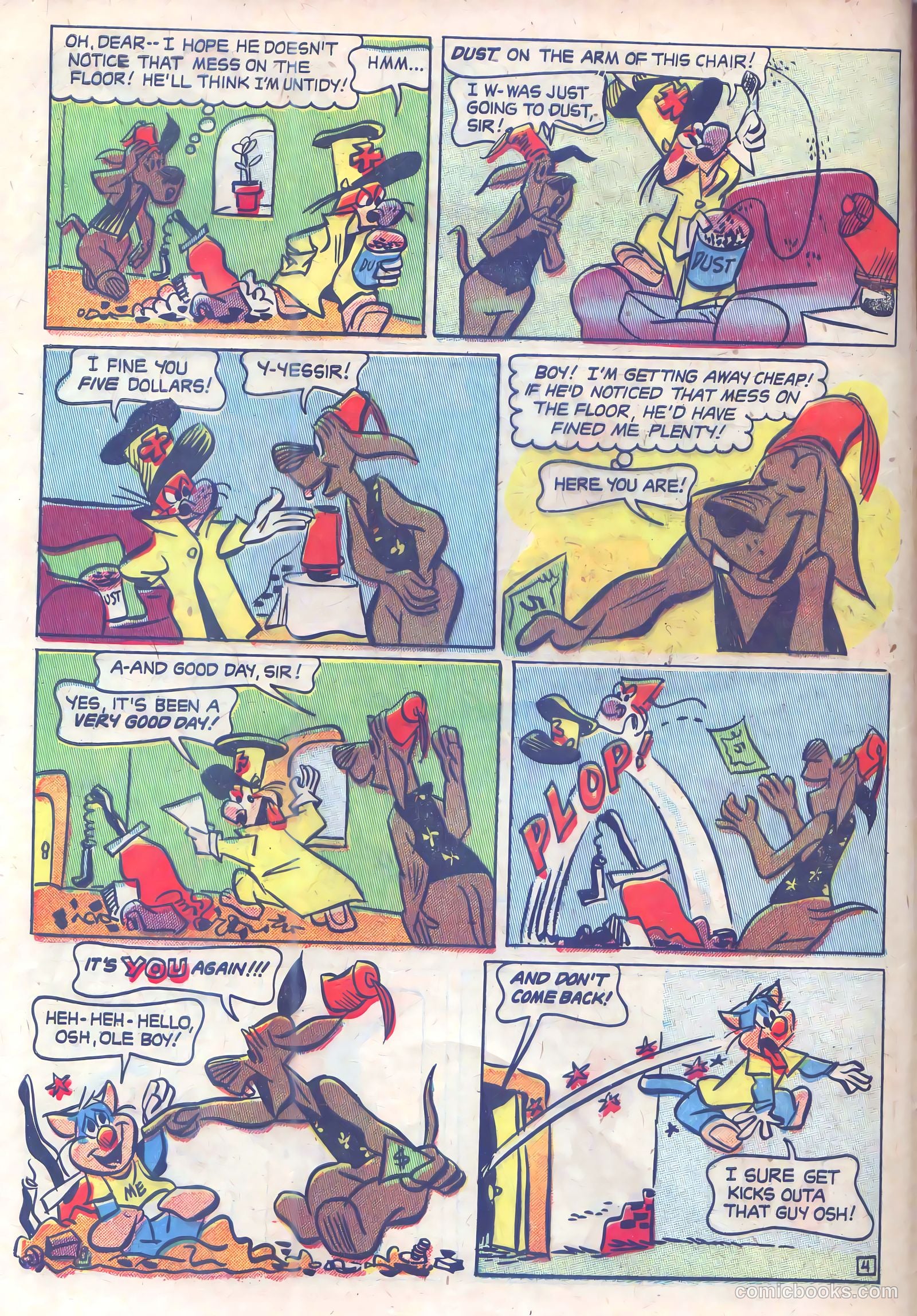Muggy-Doo, Boy Cat #4 (1954) — page 6 of 36