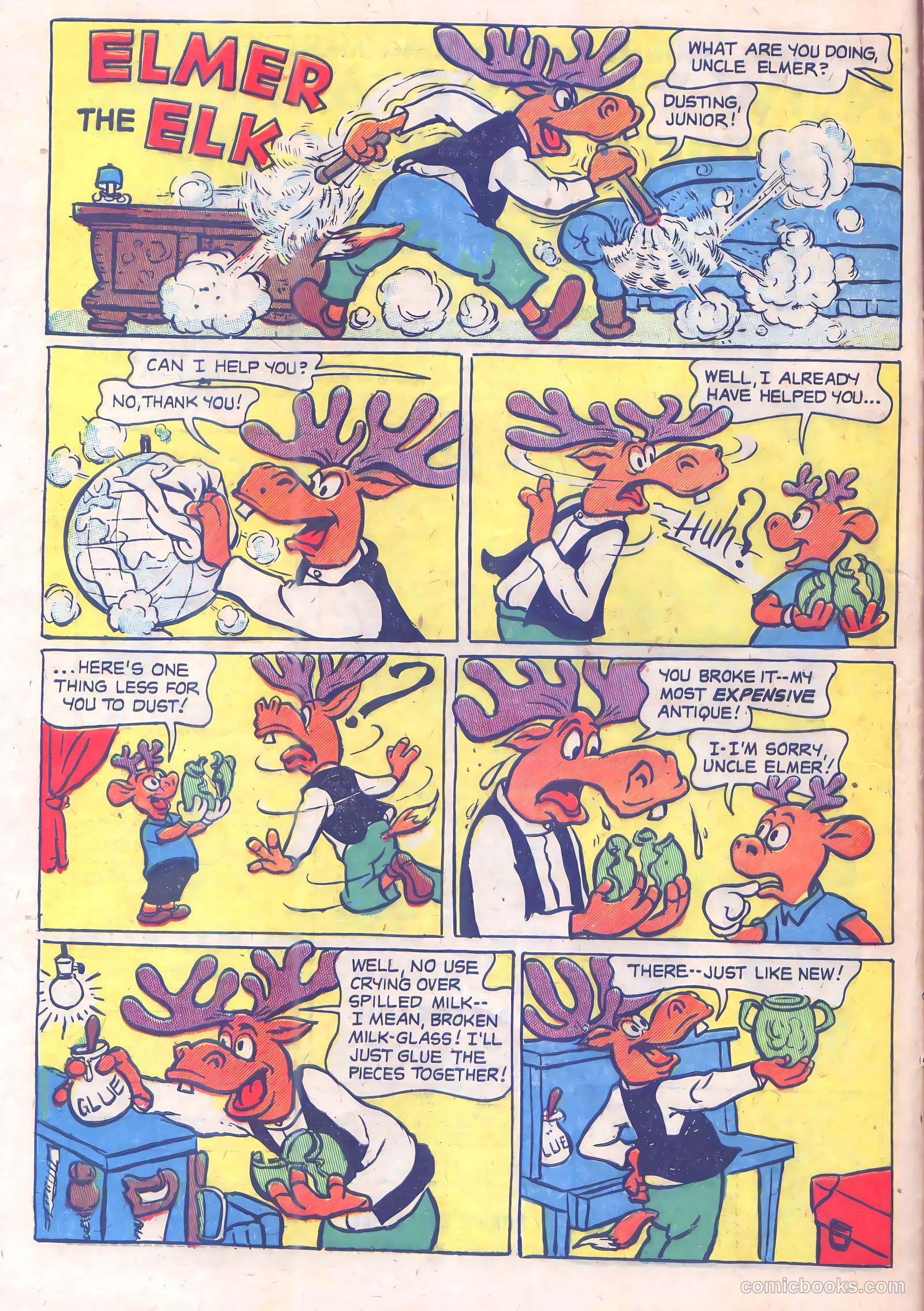 Muggy-Doo, Boy Cat #4 (1954) — page 10 of 36