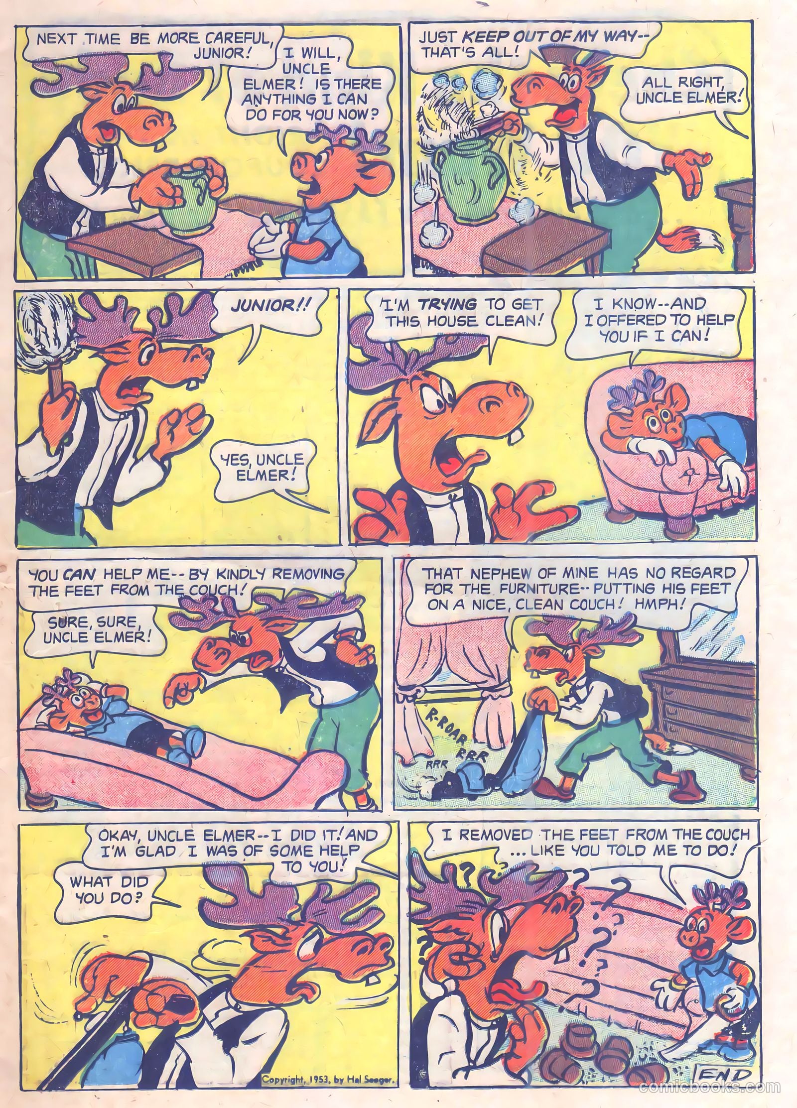 Muggy-Doo, Boy Cat #4 (1954) — page 11 of 36