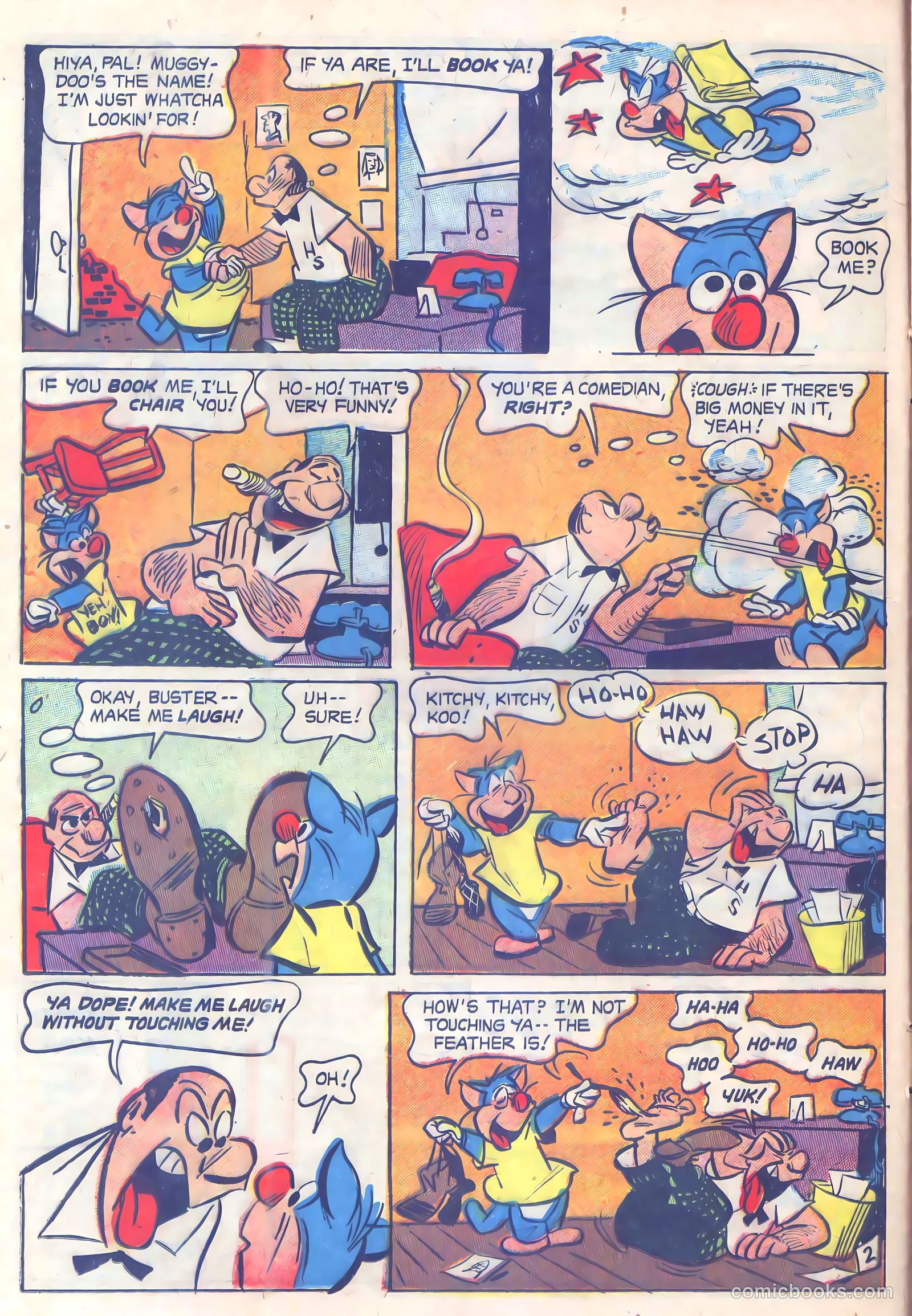 Muggy-Doo, Boy Cat #4 (1954) — page 14 of 36