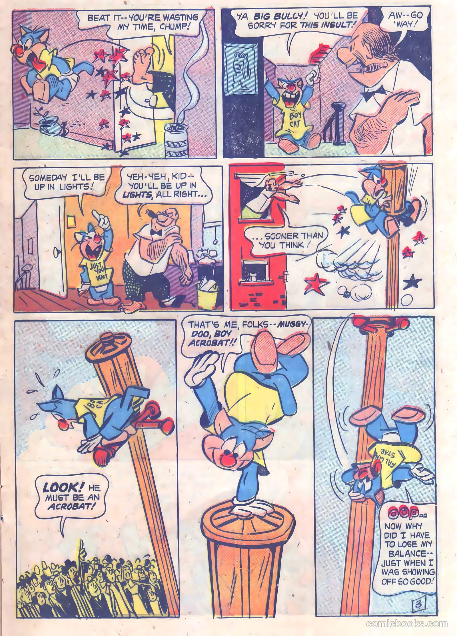Muggy-Doo, Boy Cat #4 (1954) — page 15 of 36