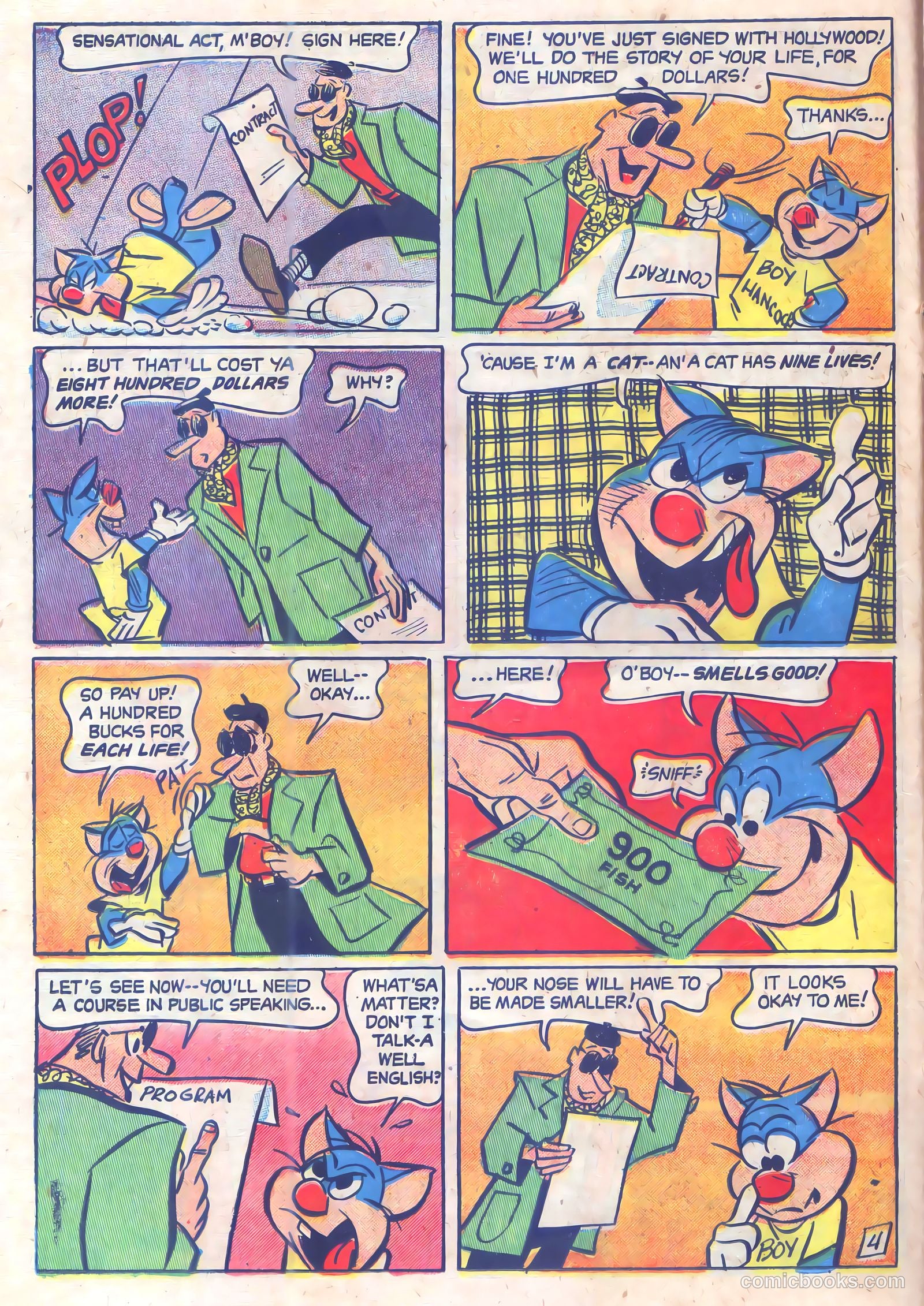 Muggy-Doo, Boy Cat #4 (1954) — page 16 of 36