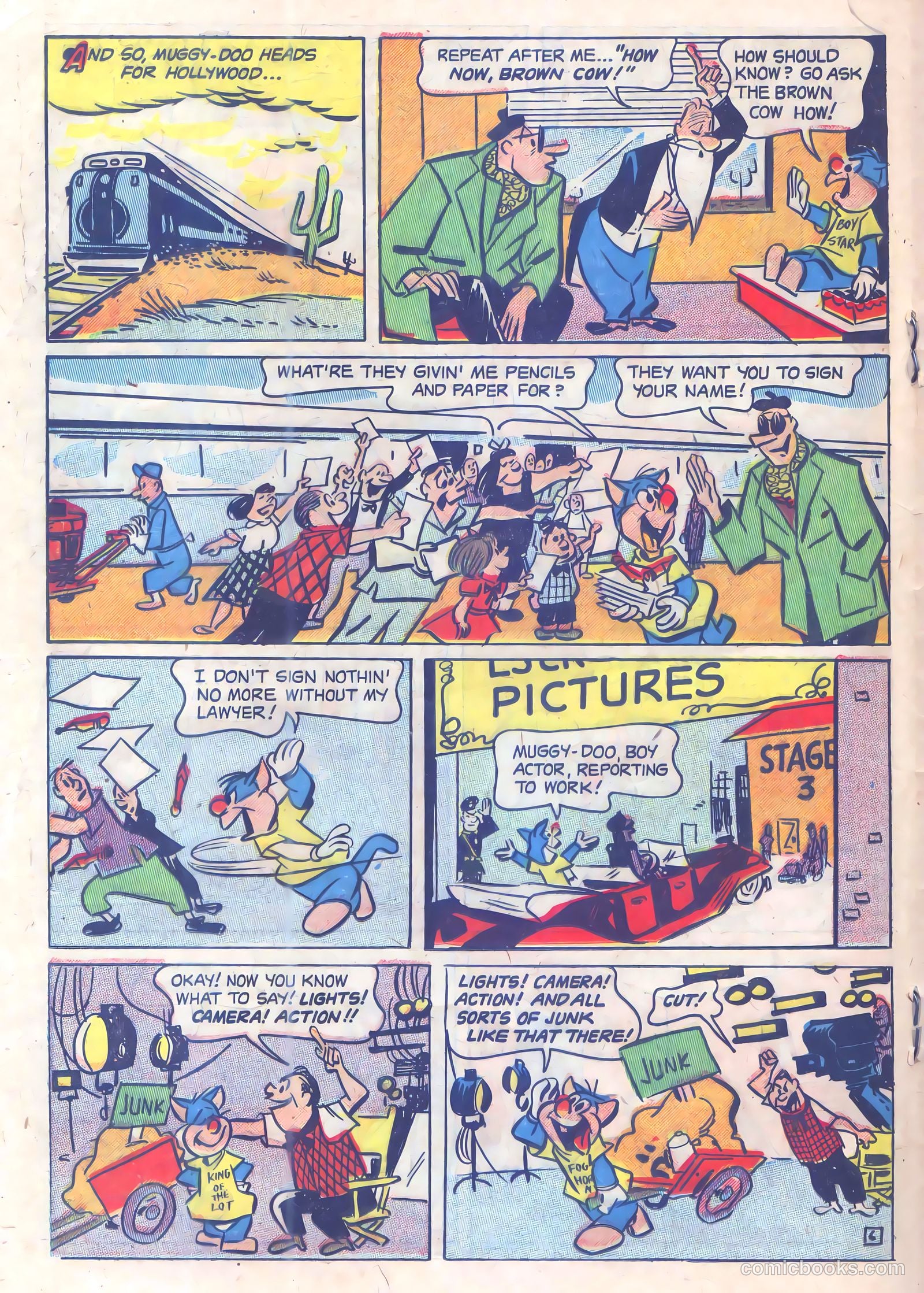 Muggy-Doo, Boy Cat #4 (1954) — page 18 of 36