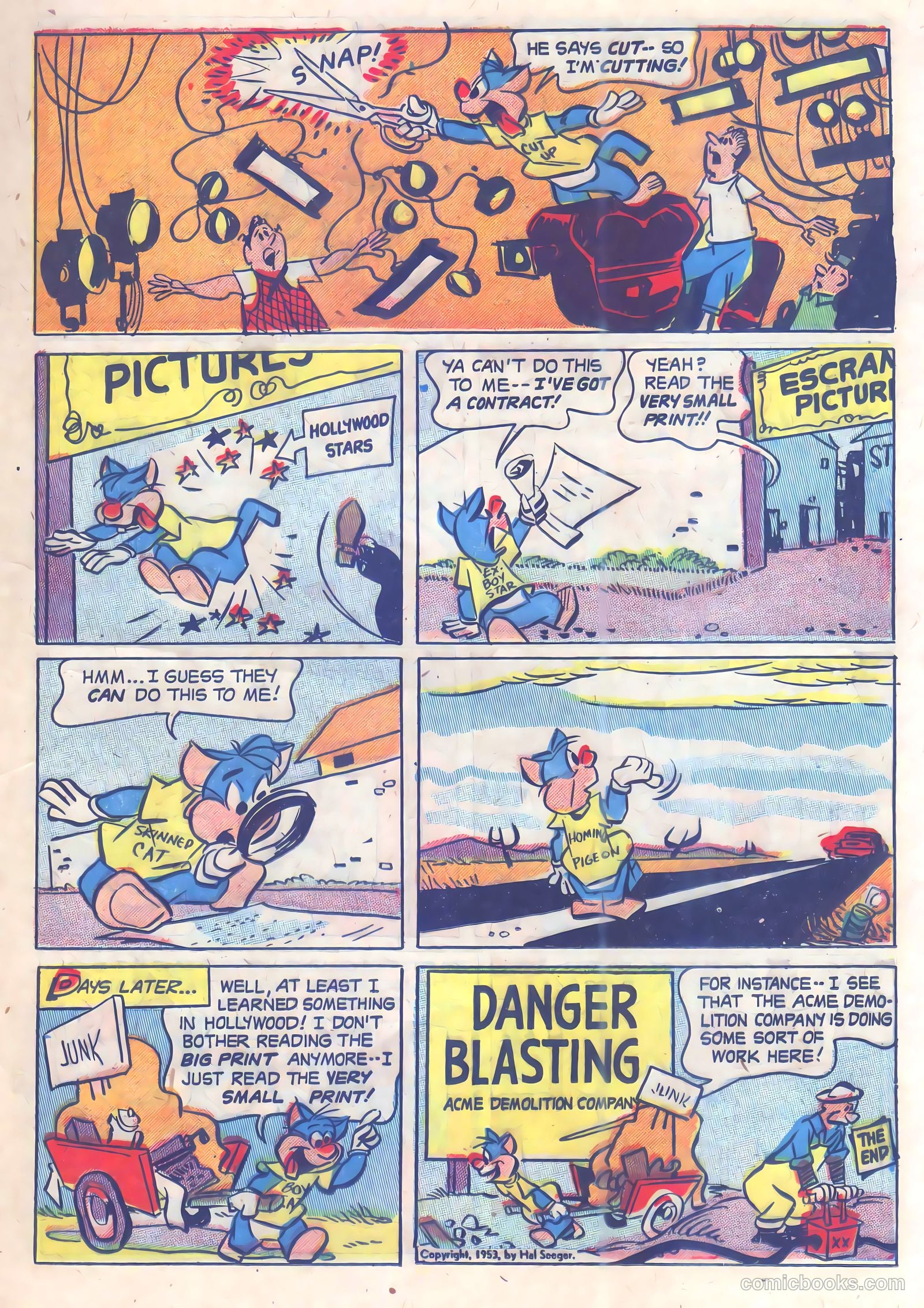 Muggy-Doo, Boy Cat #4 (1954) — page 19 of 36