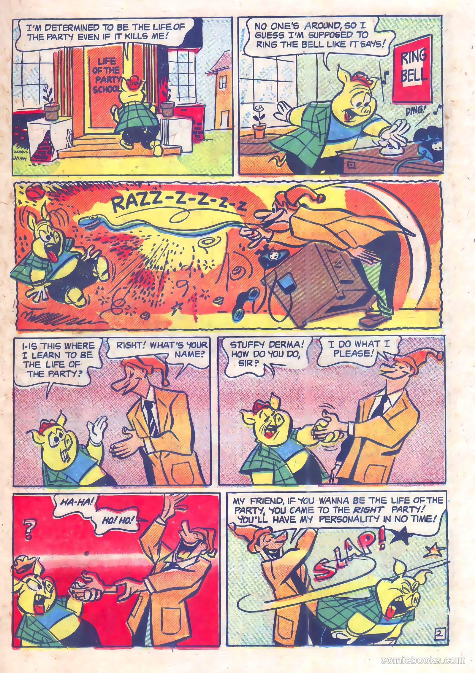 Muggy-Doo, Boy Cat #4 (1954) — page 21 of 36
