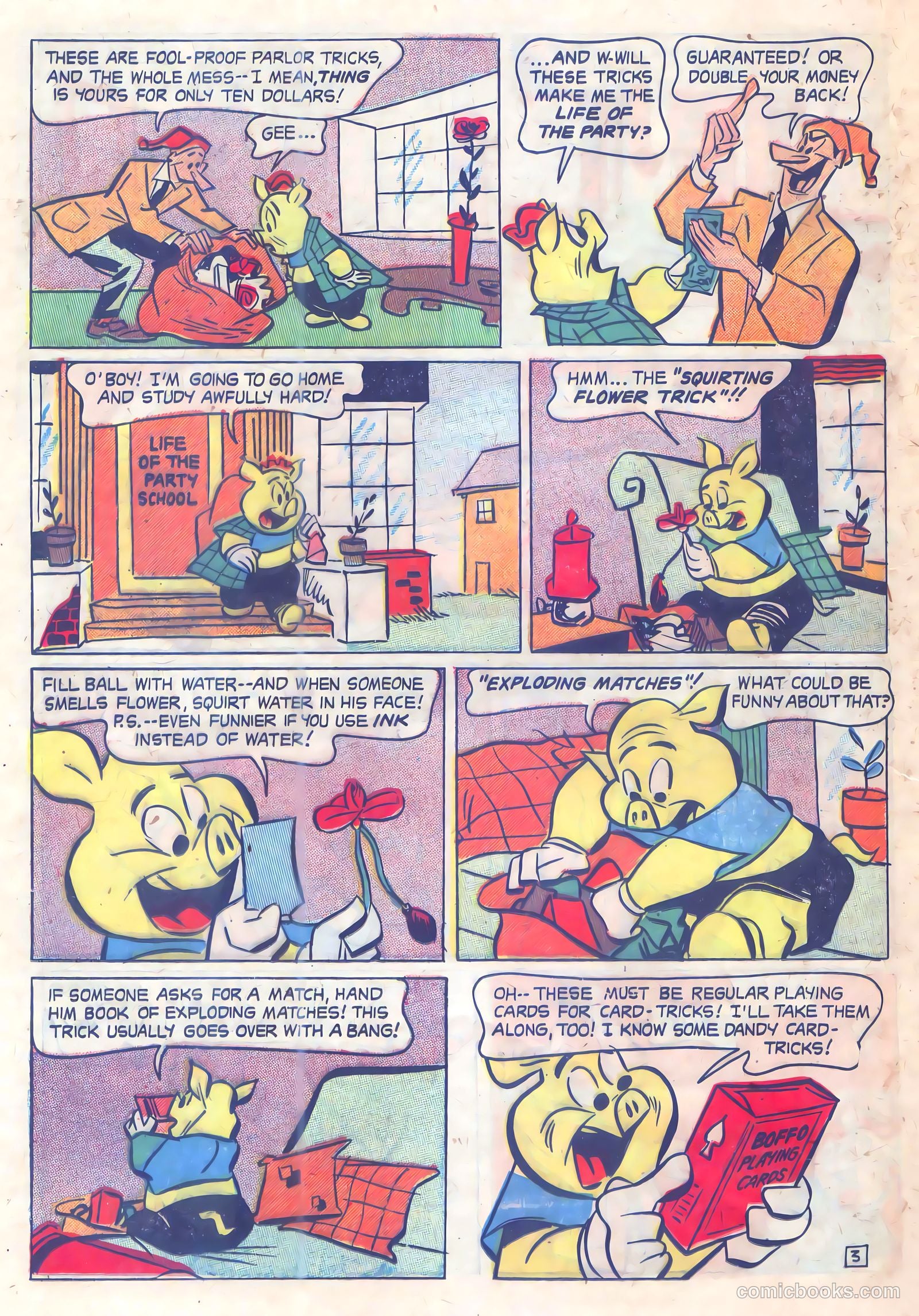 Muggy-Doo, Boy Cat #4 (1954) — page 22 of 36