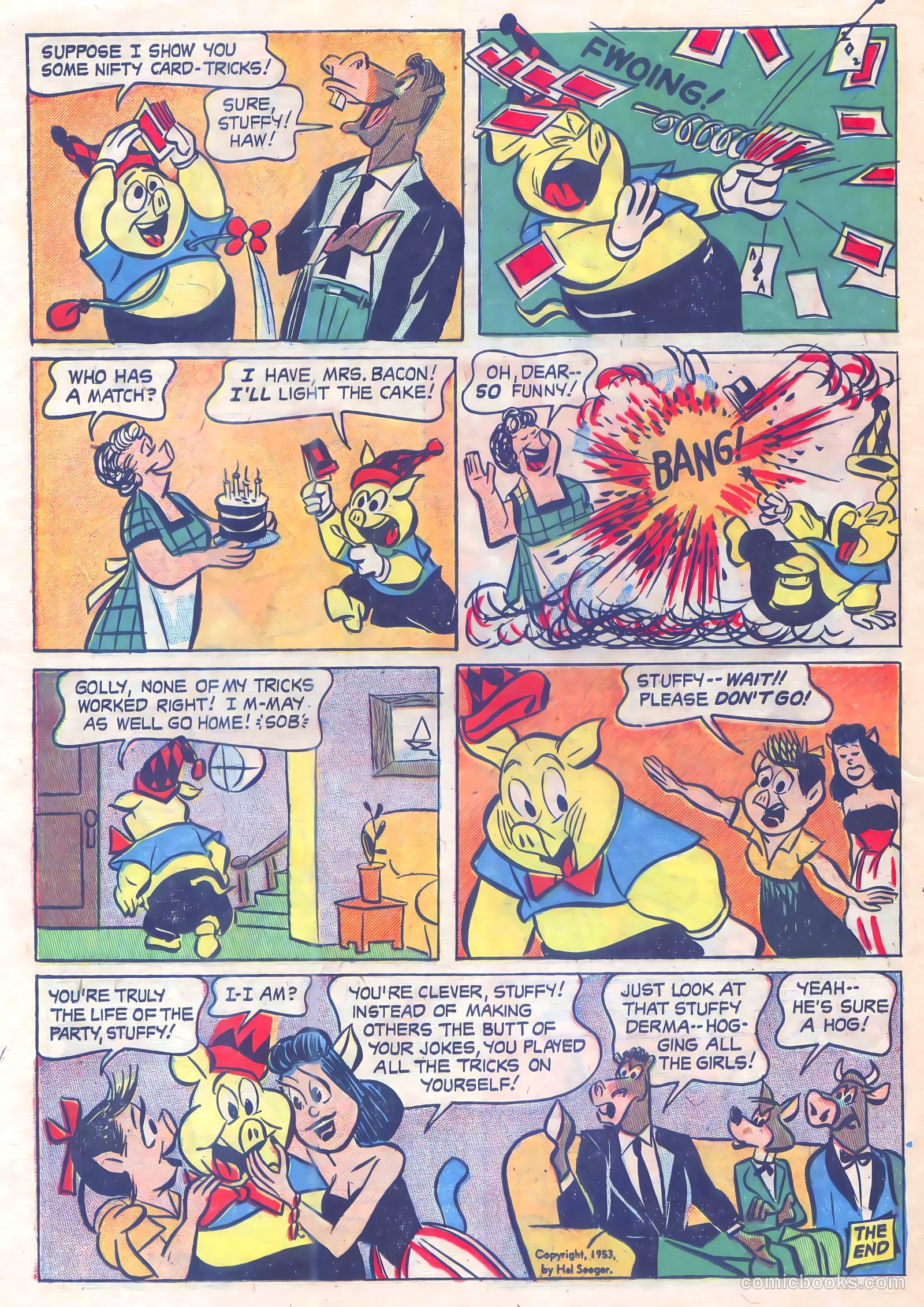 Muggy-Doo, Boy Cat #4 (1954) — page 24 of 36