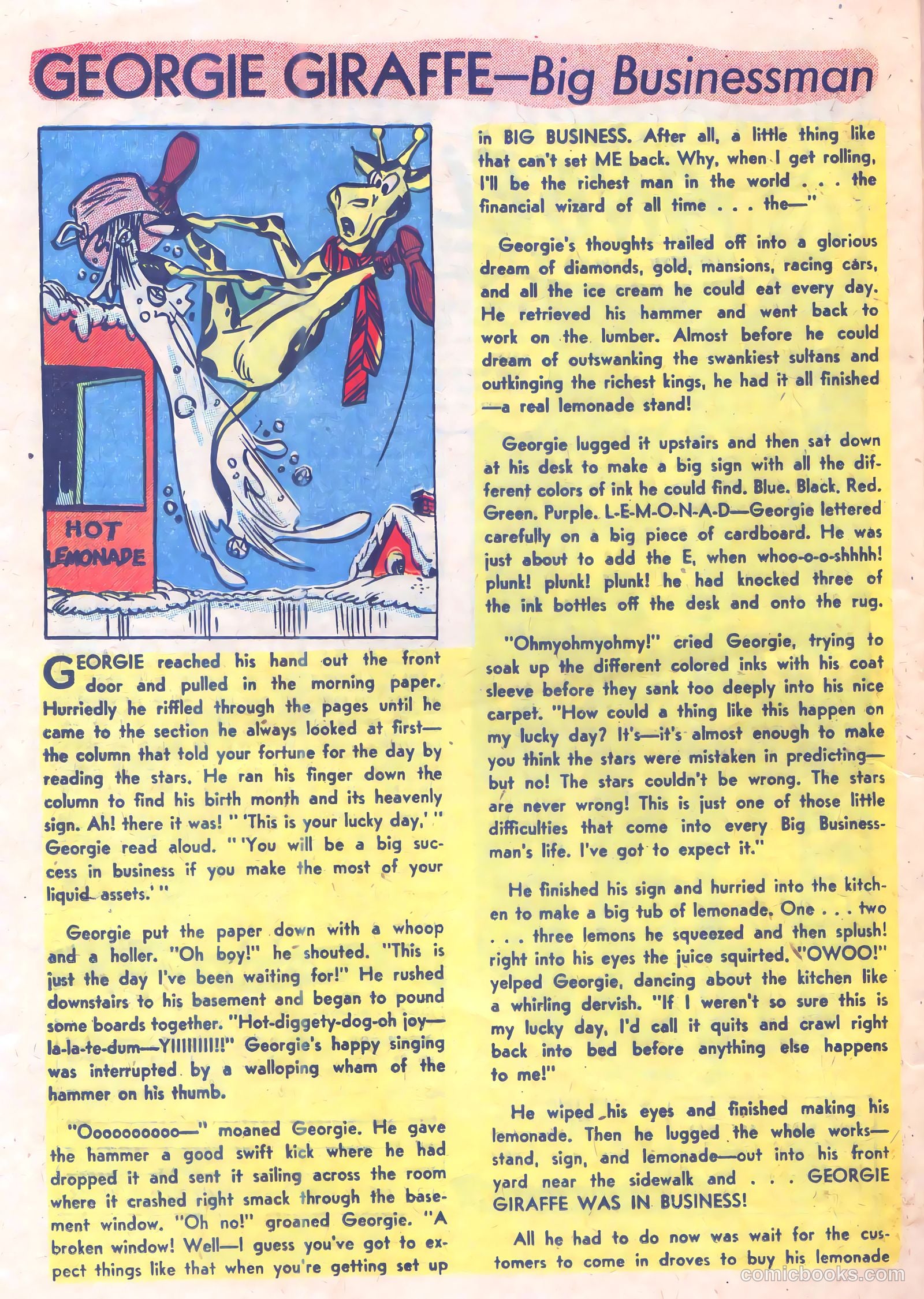 Muggy-Doo, Boy Cat #4 (1954) — page 26 of 36