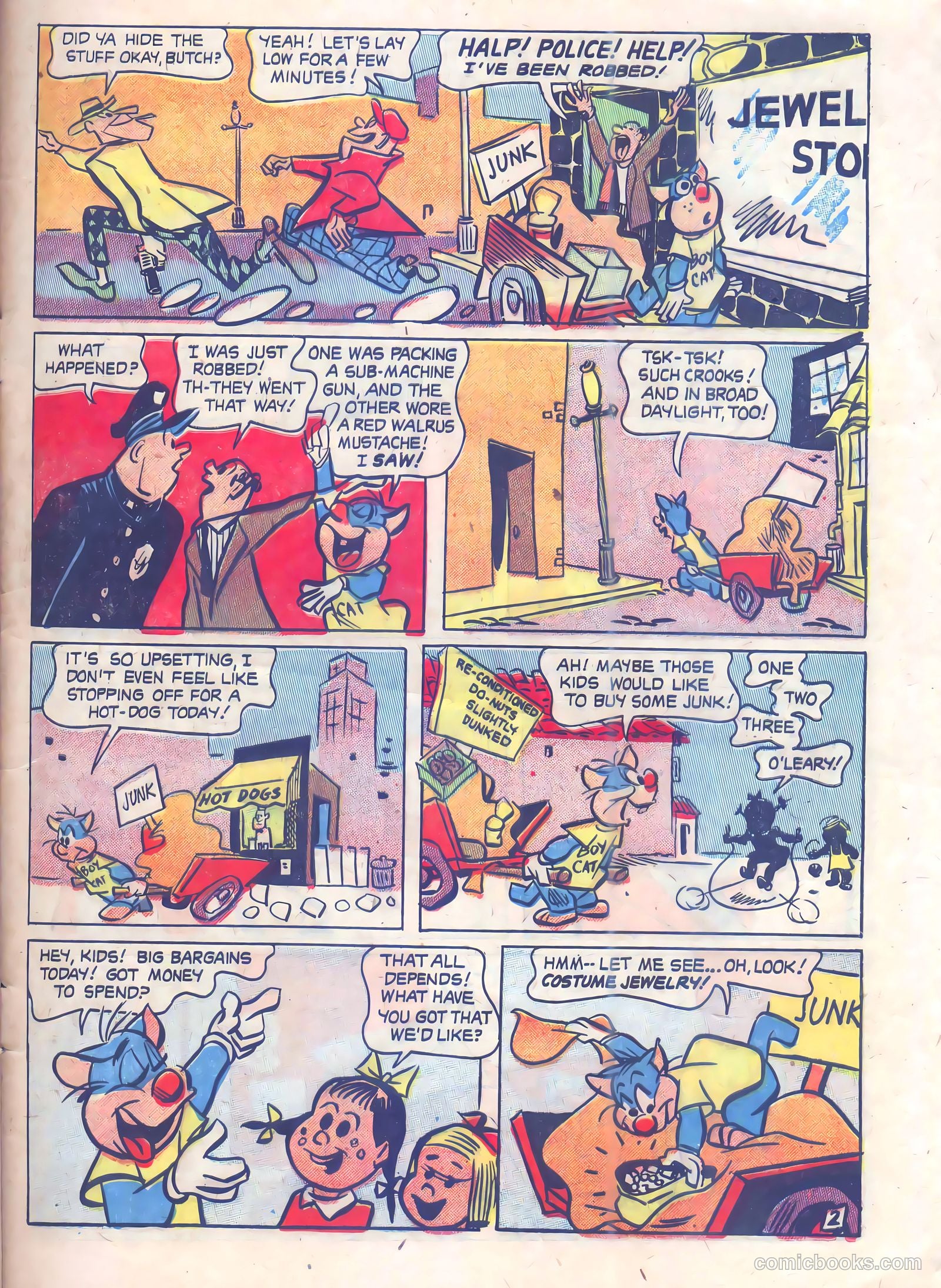 Muggy-Doo, Boy Cat #4 (1954) — page 31 of 36