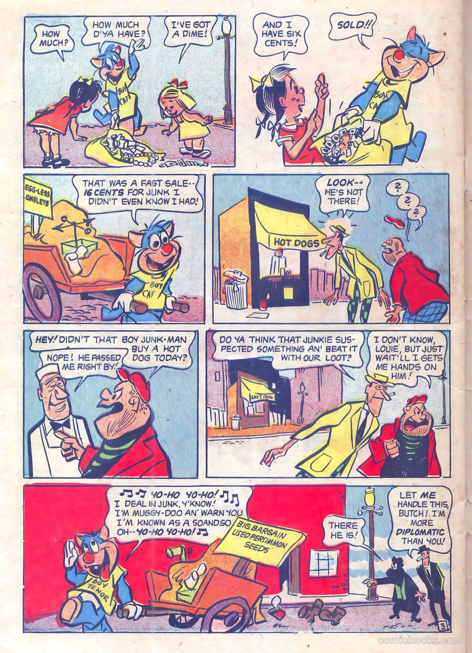 Muggy-Doo, Boy Cat #4 (1954) — page 32 of 36